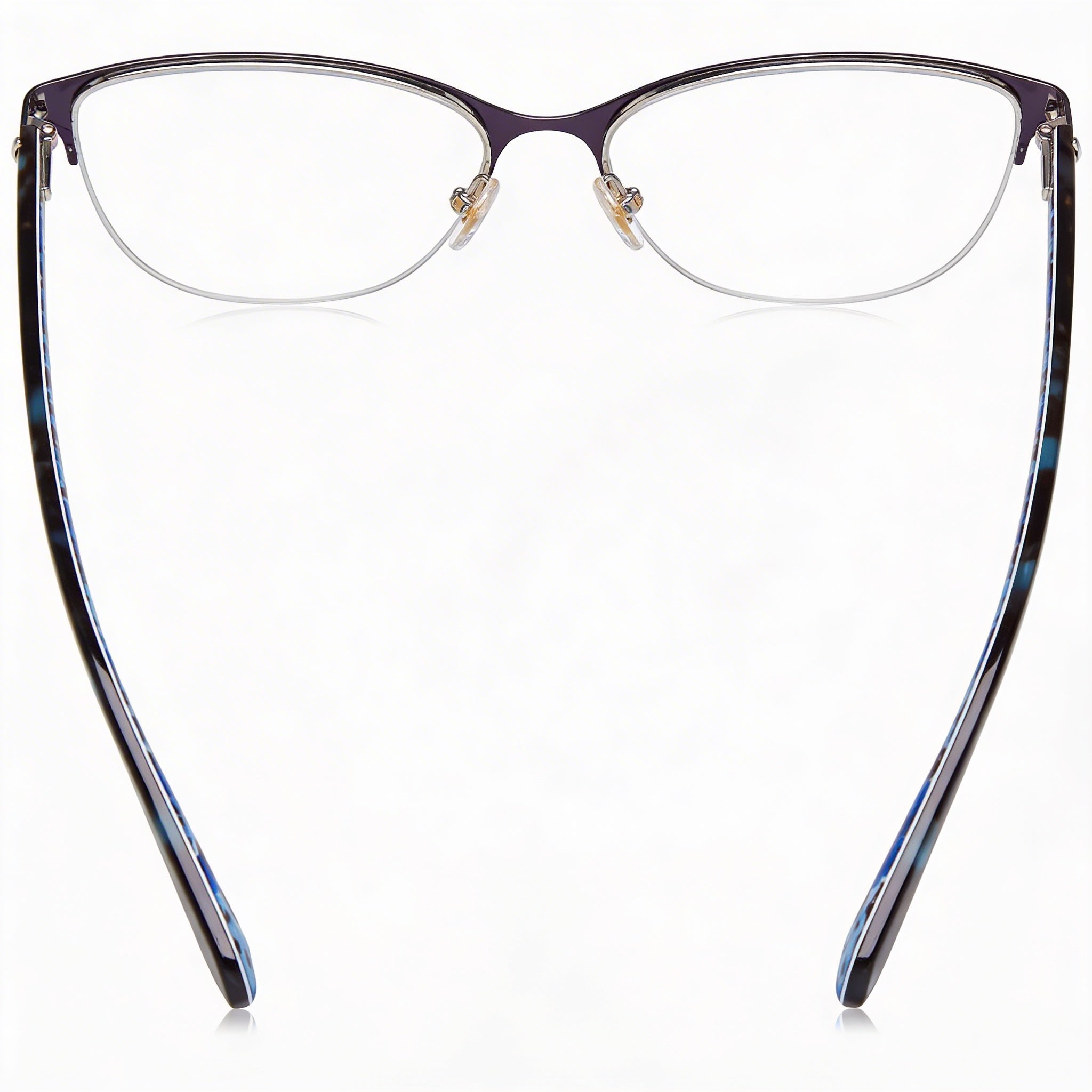 kate spade new york ADALINA Women's Metal Plateado Flowers Frame Silver Lens 53mm, Photo 4