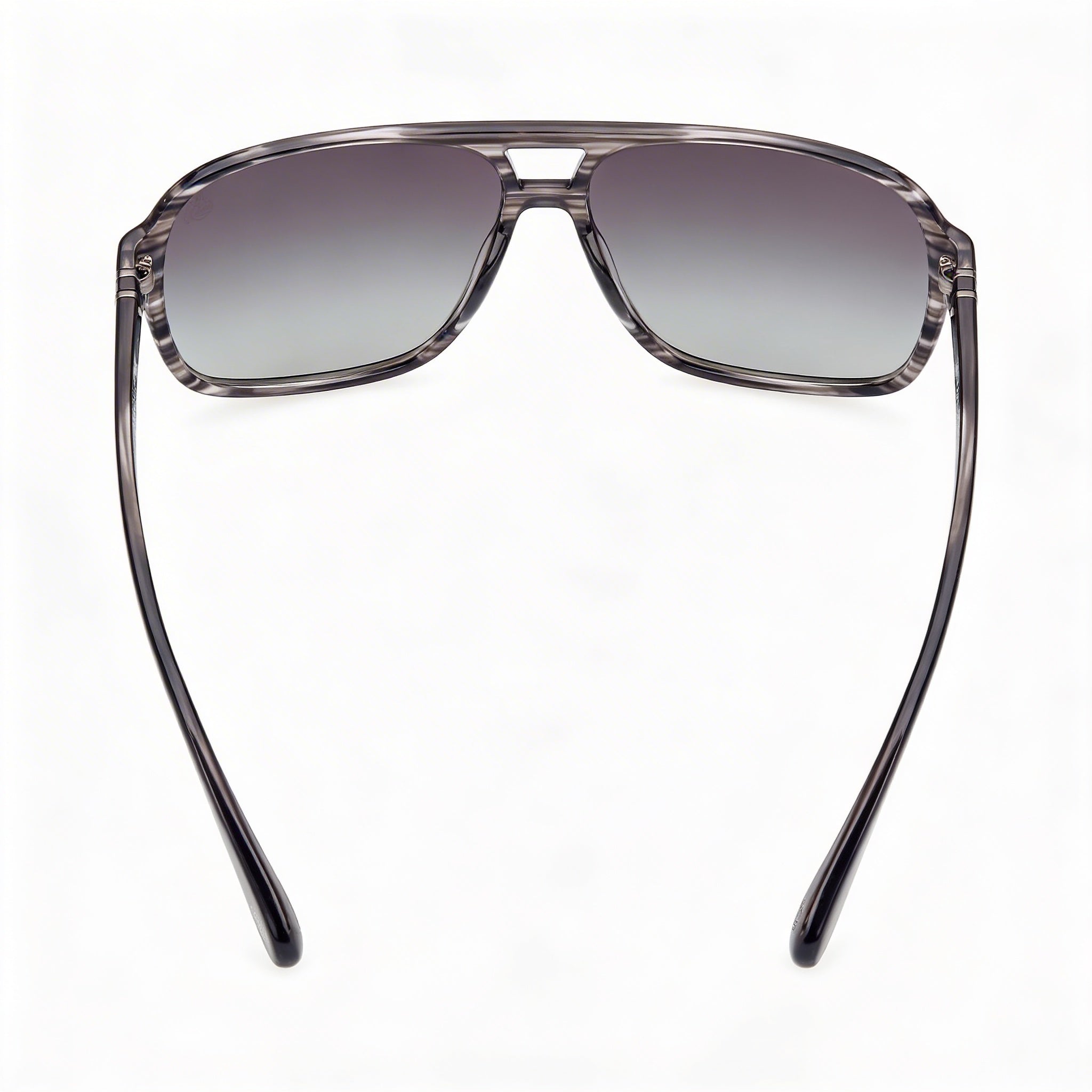 Timberland Modern Men's Shiny Grey Acetate UV 400 Smoke Sunglasses 65mm, Photo 4