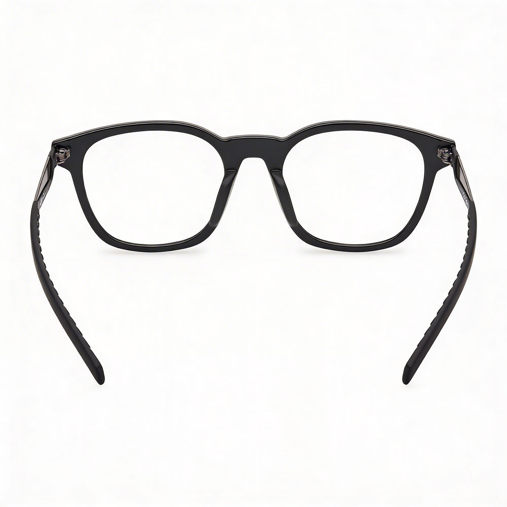 Adidas Classic Unisex Non- Eyewear, Shiny Black Matte Black Injected Frame, Multicolor Lenses 50-20-140