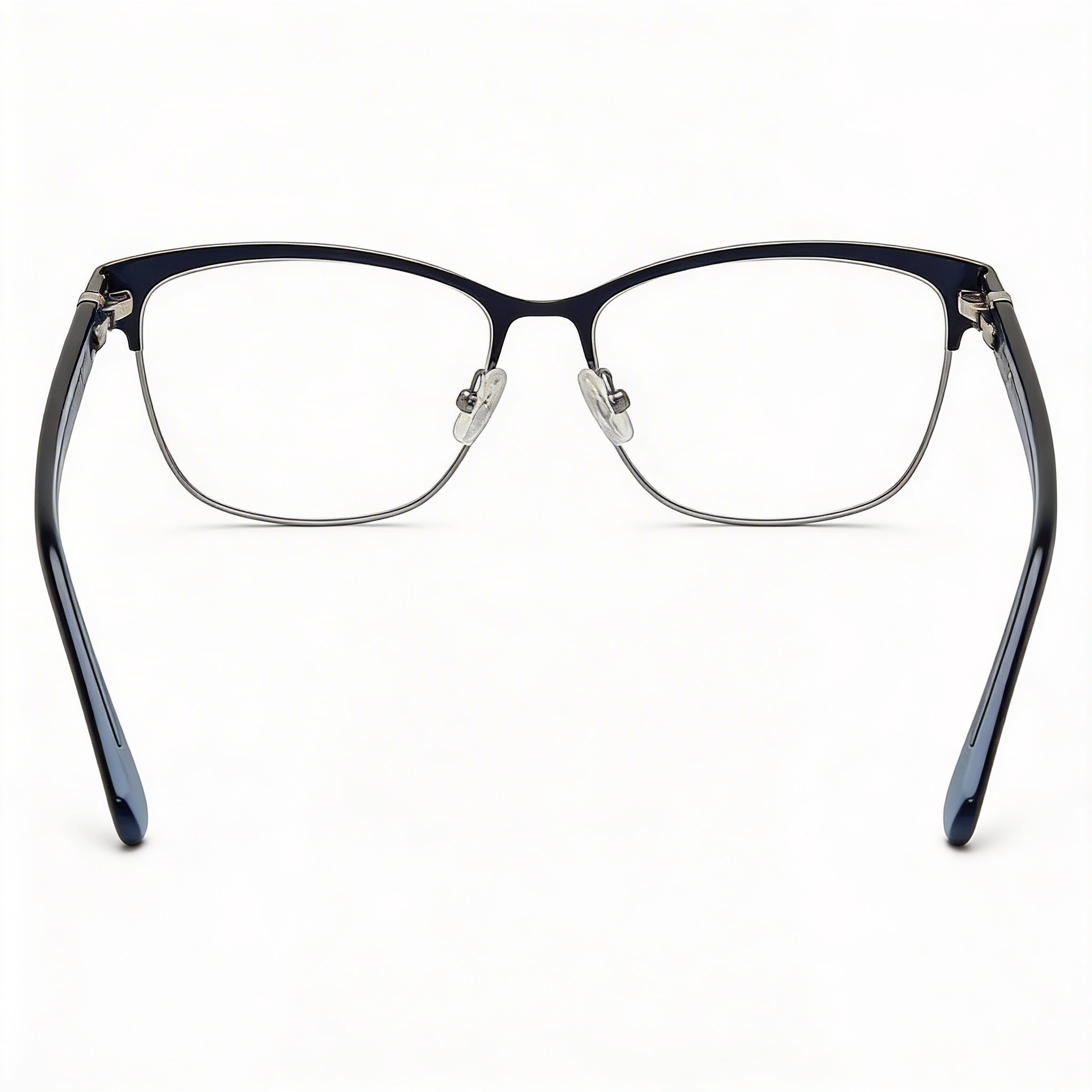 Harley-Davidson Hd50057 Men's Metal Eyeglasses Frames in Matte Blue / Shiny Blue, Size 54-15-140, Photo 3