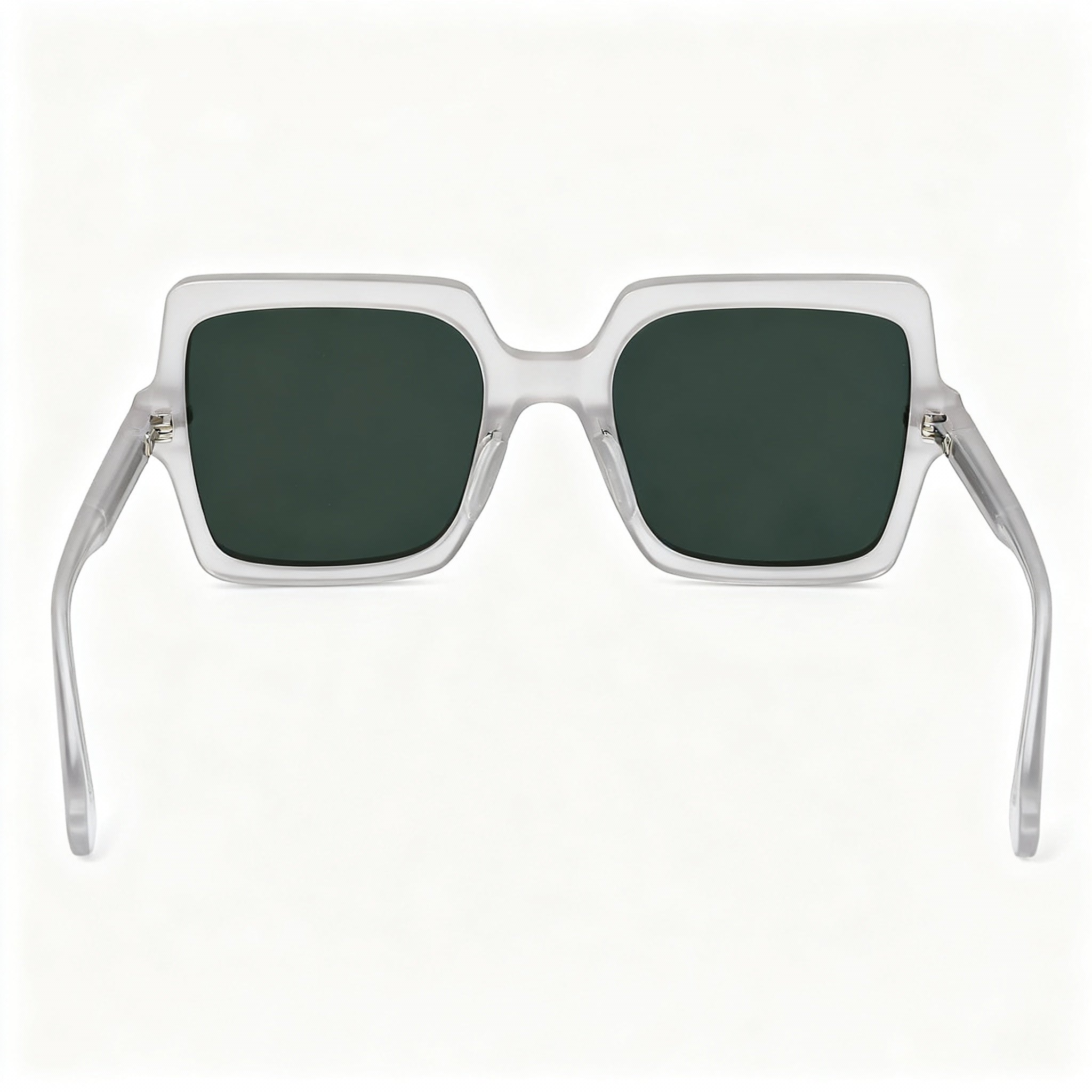 Polaroid PLD 4165/S/X Women's Casual Style Grey Plastic Frame Green Polarized Sunglasses 55mm, Photo 4