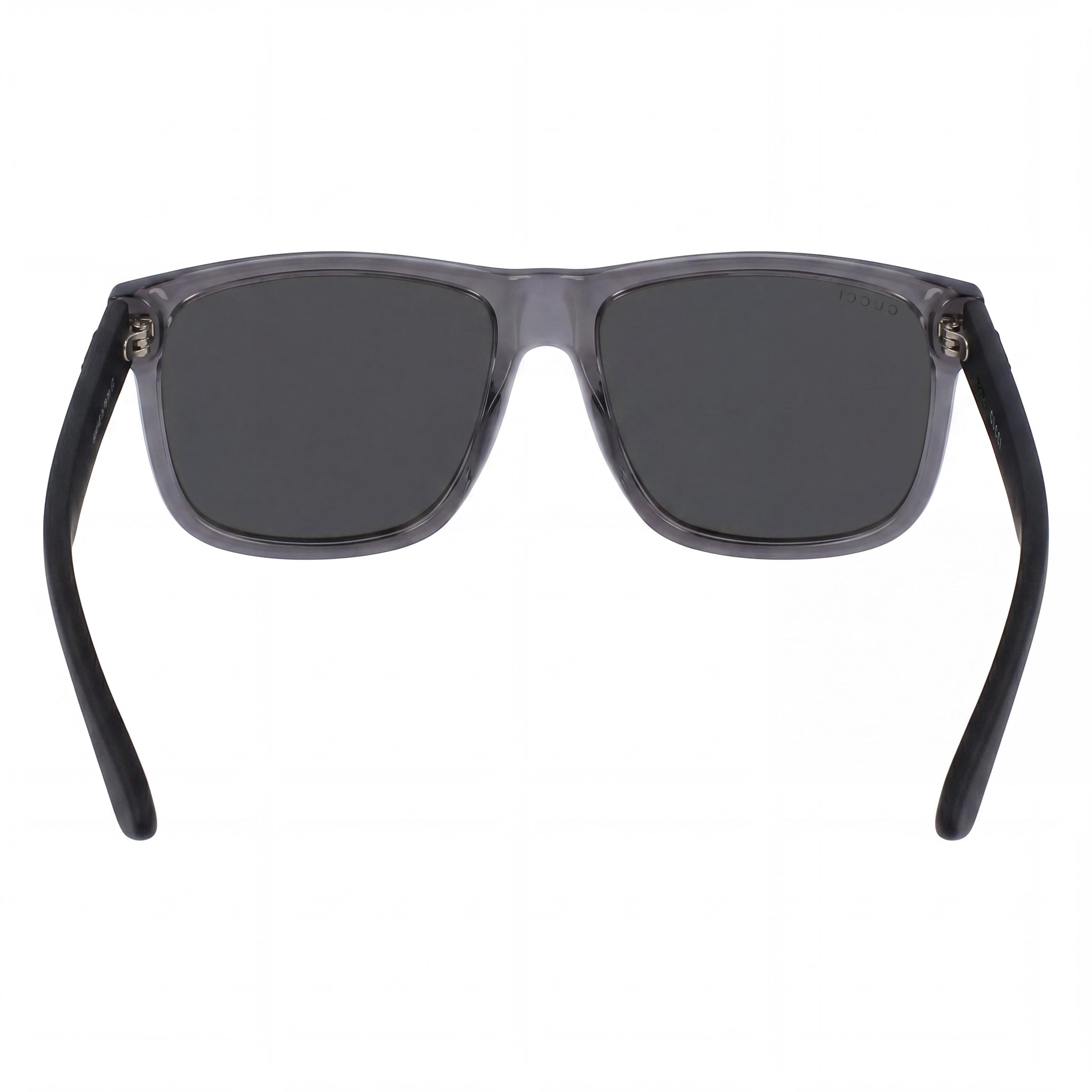 Gucci Gg0010s-004-58 Men's Grey Plastic Square UV Protected Anti-Reflective Sunglasses 58mm, Photo 4