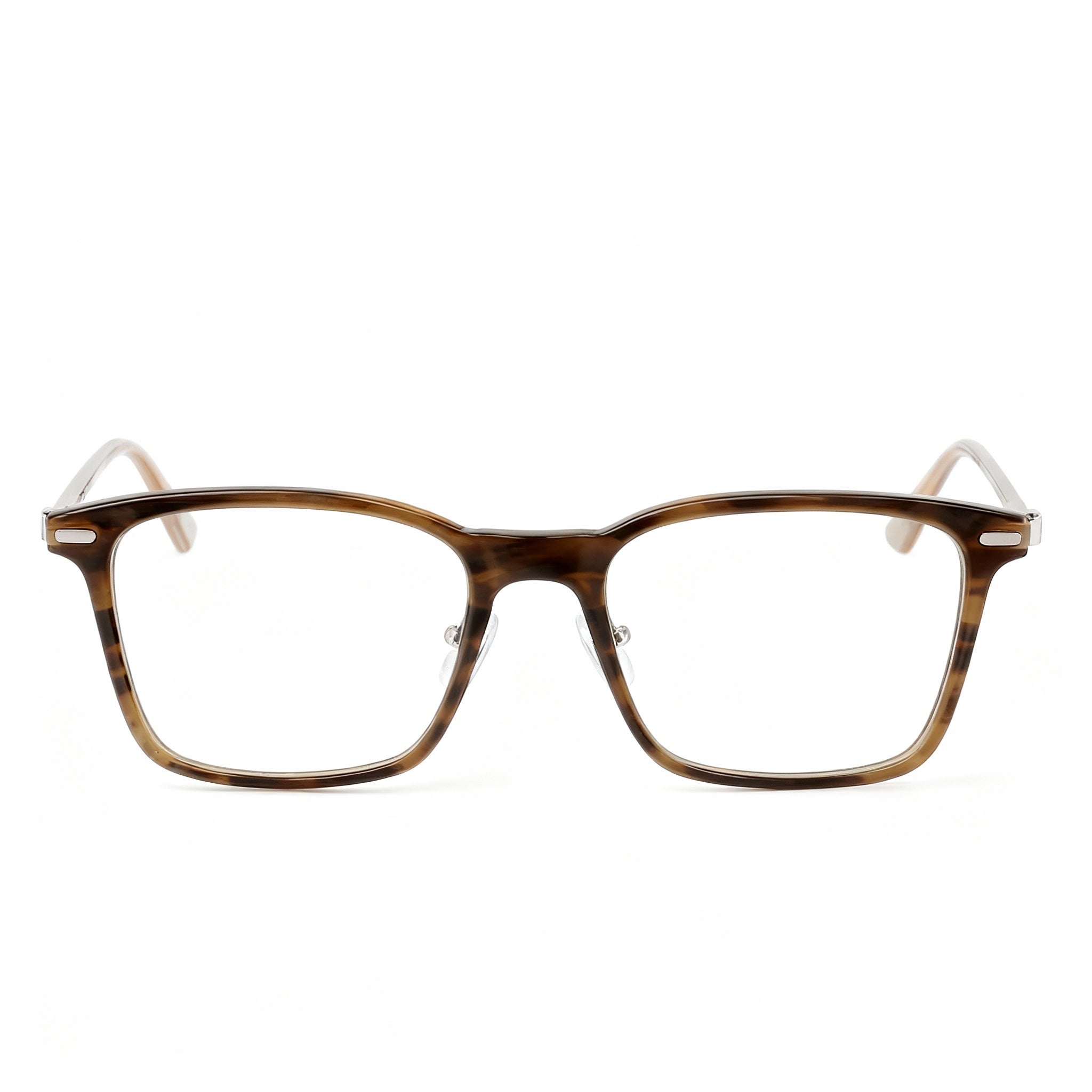 Calvin Klein CK22541 Women's Acetate Sunglasses with Striped Olive Frame and Lenses, Size 55mm, Photo 4