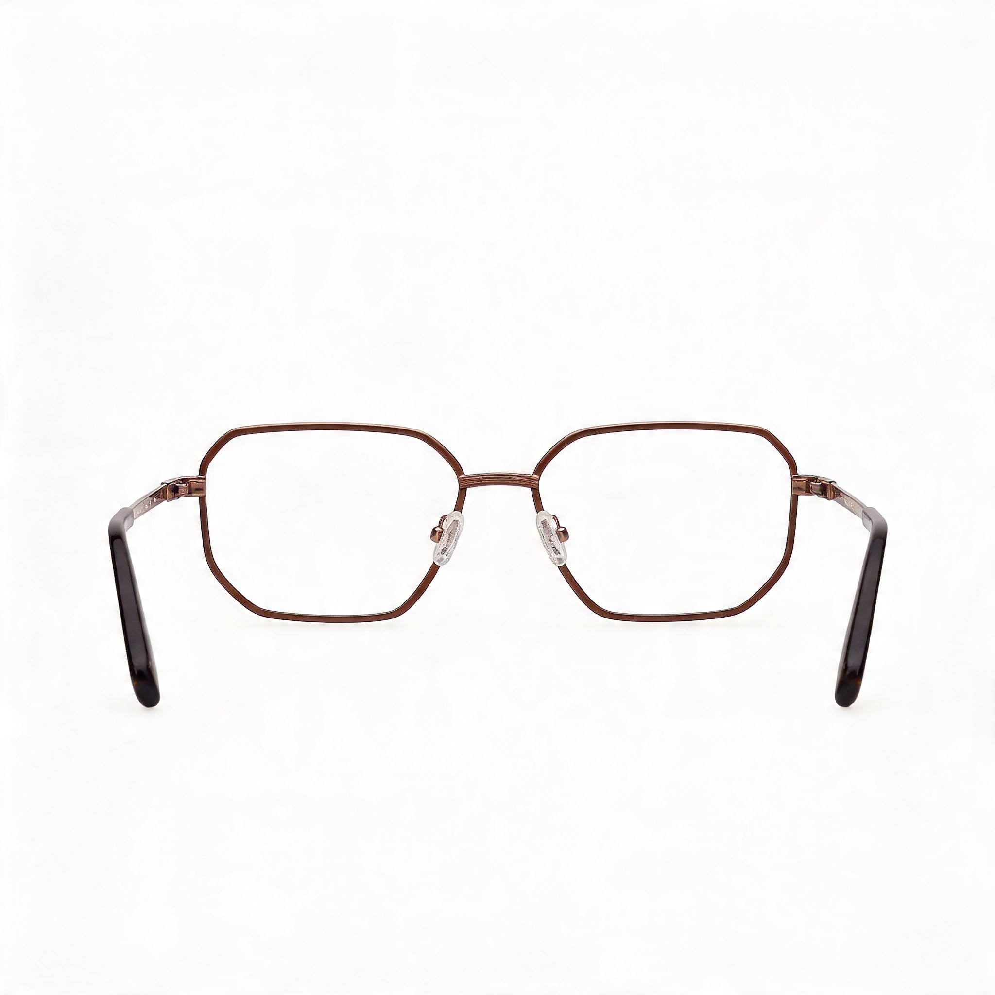 GUESS Gu50240 Men's Metal Optical Eyeglasses, Shiny Satin Dark Bronze Frame, Size 56-17-145, Photo 2