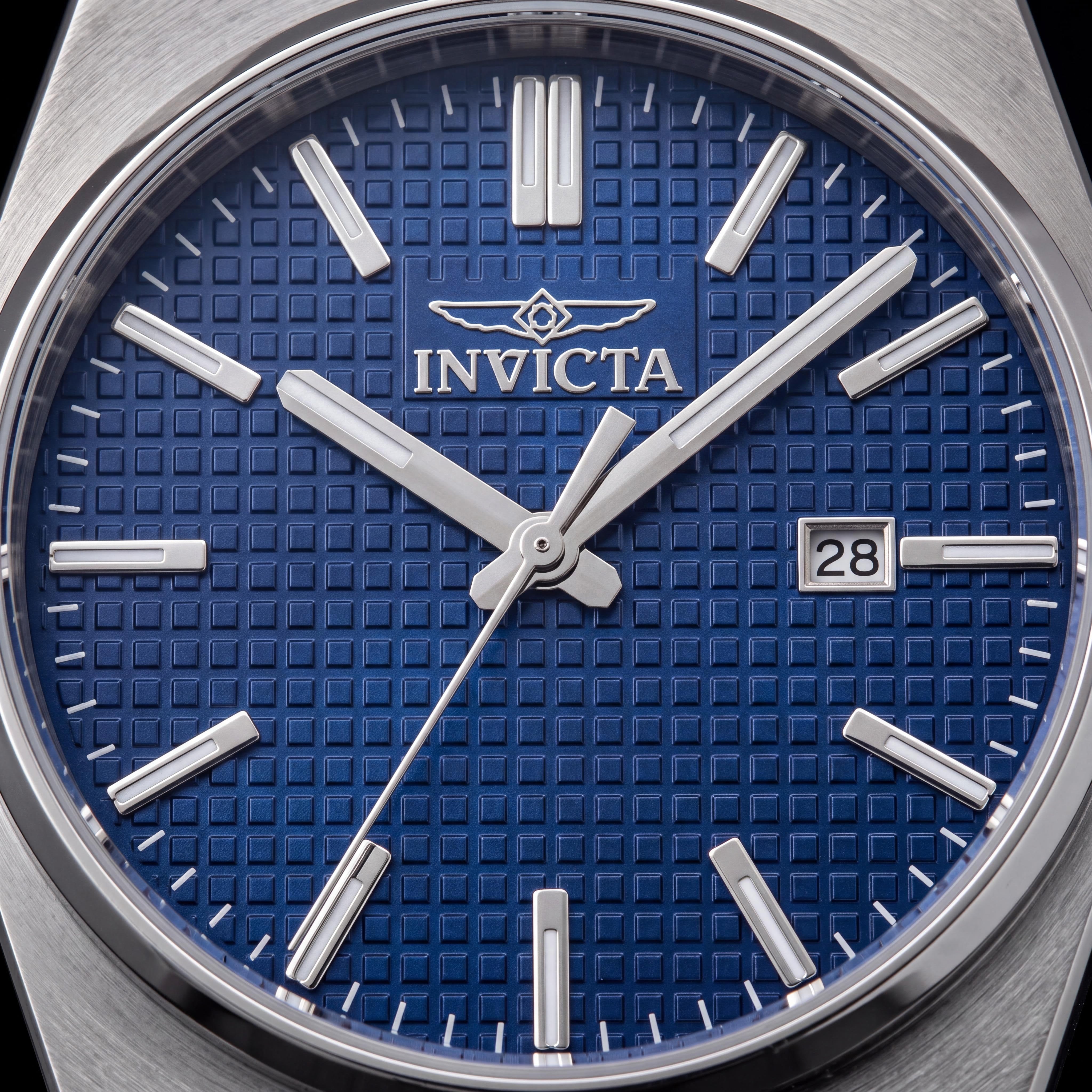 Invicta Speedway 48390 Unisex Silver Stainless Steel Case Blue Dial Quartz Watch 40mm, Photo 2