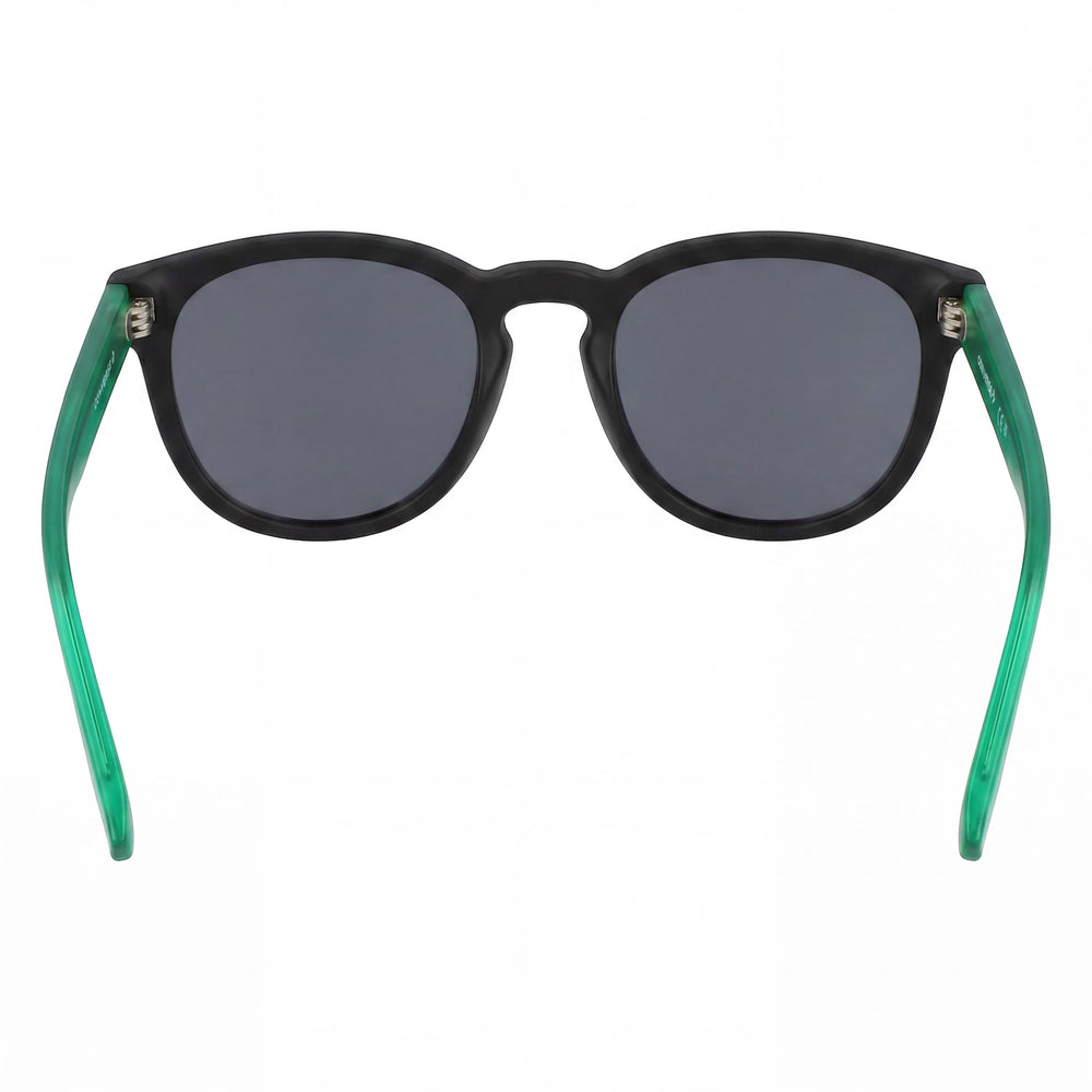 Converse Classic Unisex Matte Black Frame, Matte Black Lens Sunglasses with UV Protection, 52mm