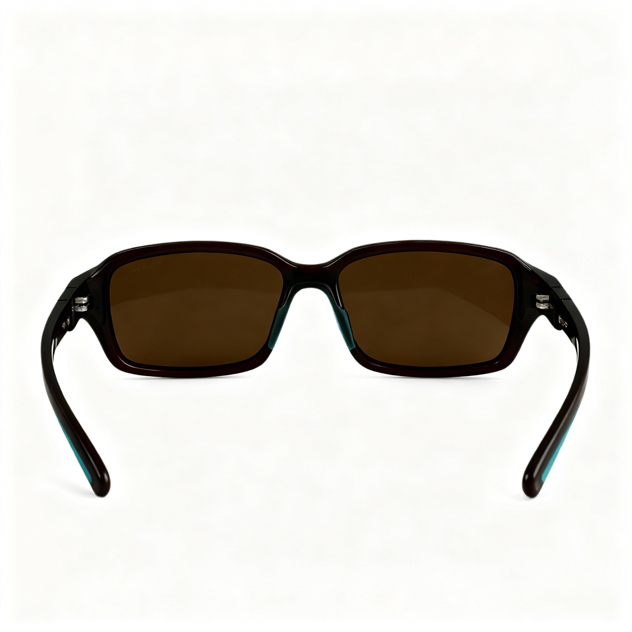 Skechers Women's Wrap Rectangular Polarized Dark Brown Plastic Sunglasses Brown Lenses 60mm, Photo 3