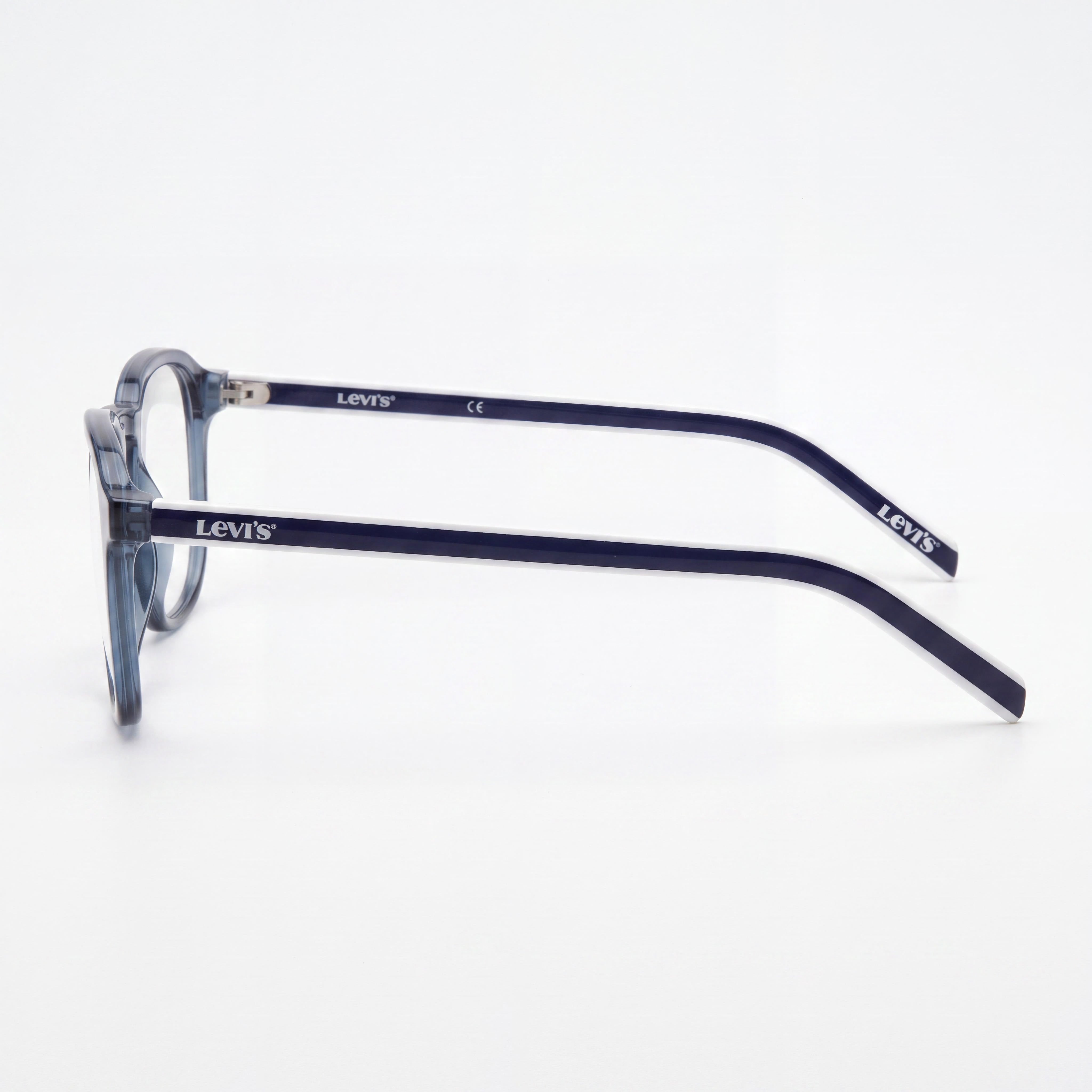 Levi's Lv 1024 Women's Blue Plastic Prescription Eyeglasses Frame 50, Photo 2