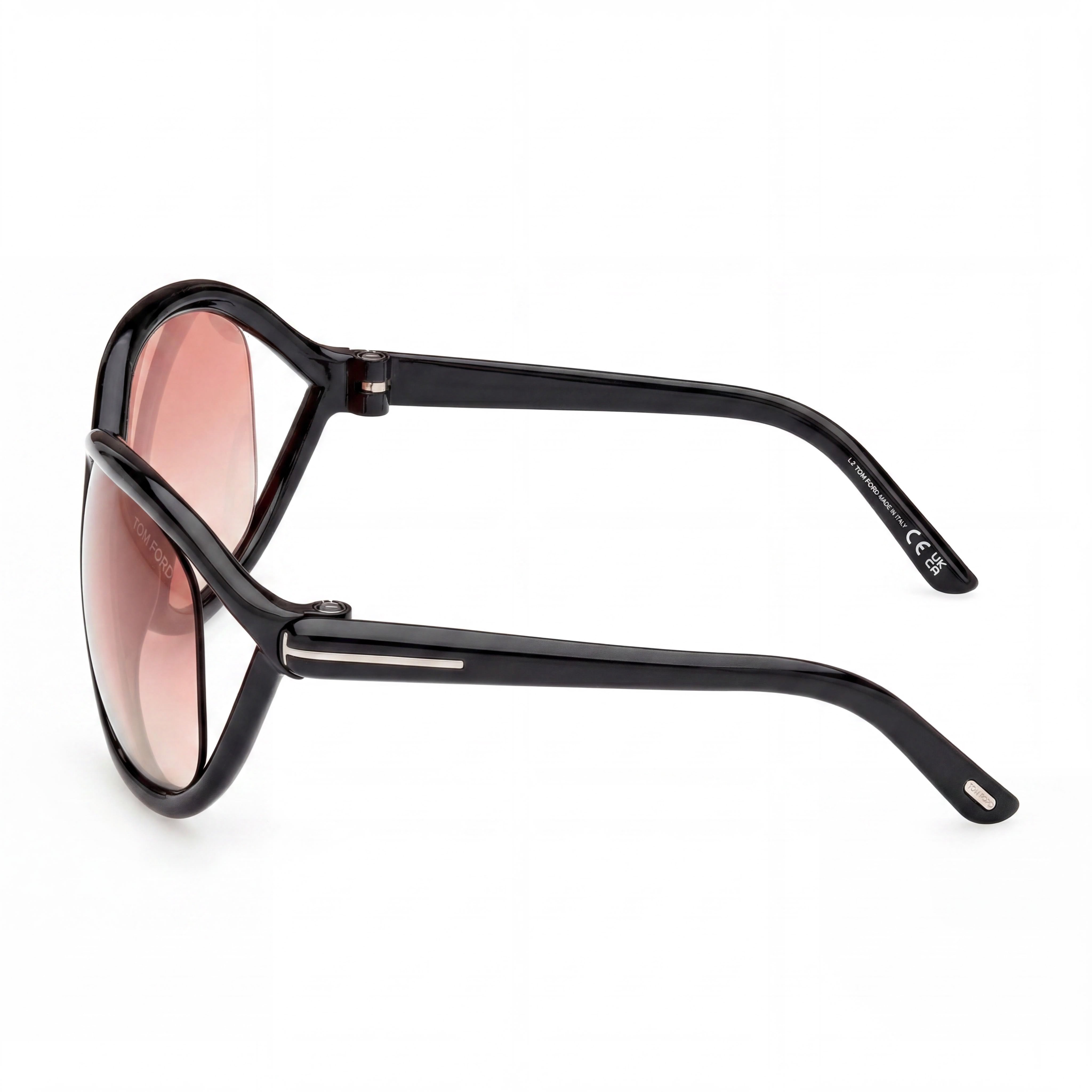 Gafas de sol Tom Ford Sports Collection para mujer con montura multicolor, protección UV y lentes no polarizadas para uso deportivo., Photo 3