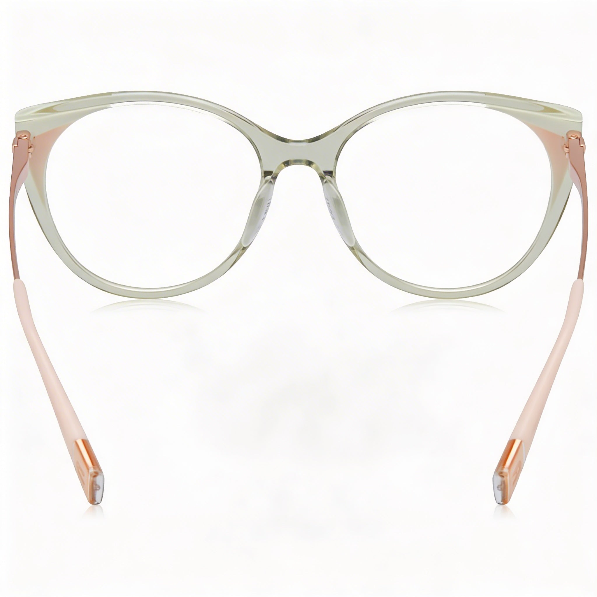 Furla Casual. Women’s Acetate Frame Grigio/Verde Lucido Non Polarized Polycarbonate Sunglasses 53mm, Photo 4
