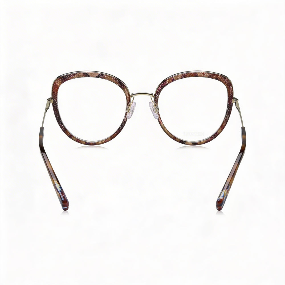 Missoni Modern Mis 0043 Sunglasses for Women, Metal Frame, Burgundy Lenses, Polycarbonate, 50mm