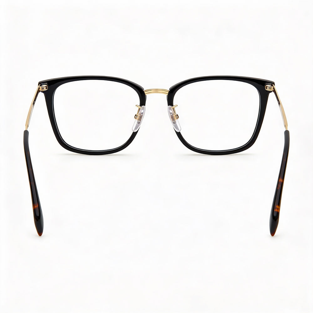 David Beckham Db 7060/F Unisex Poliamida Negro Dorado 53mm