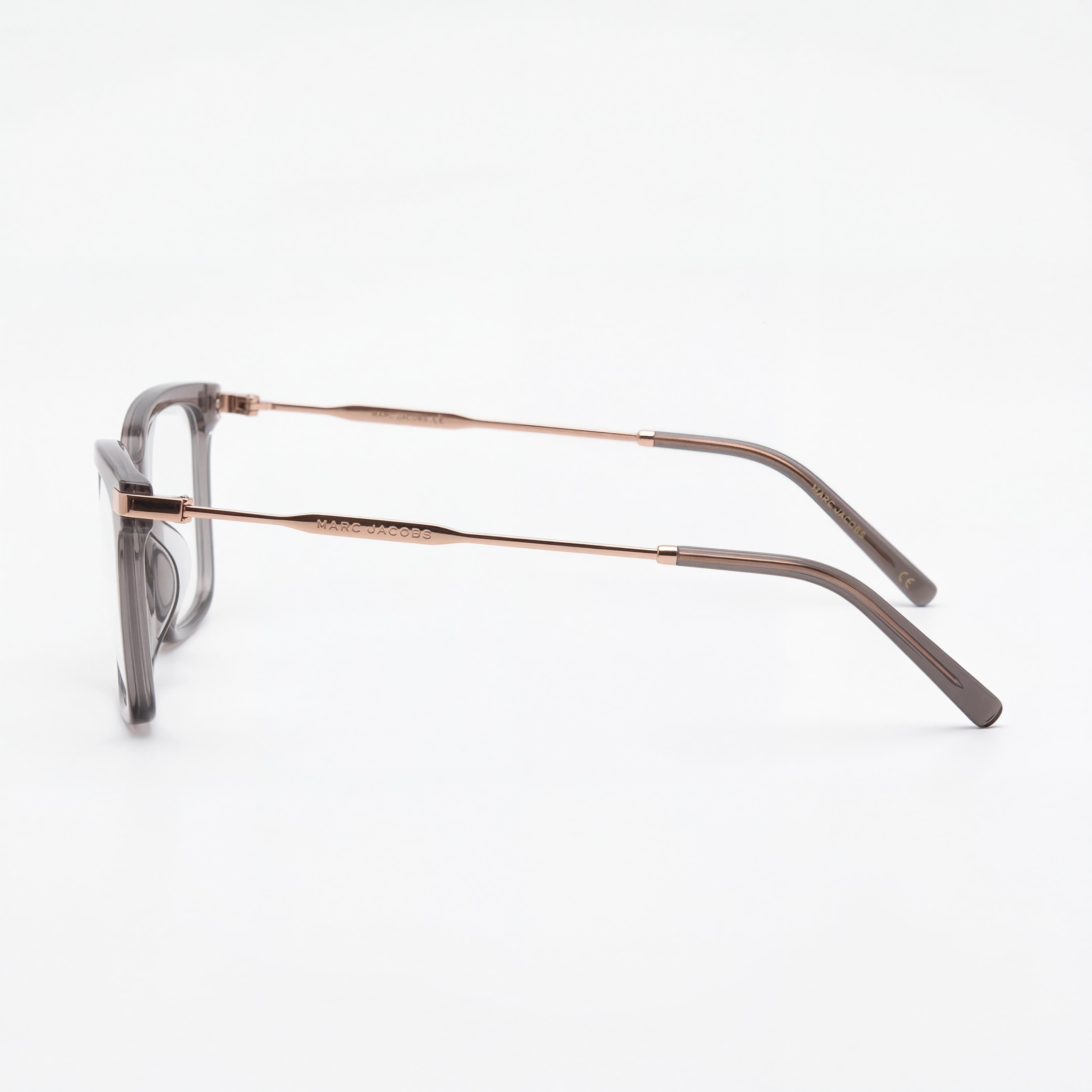 Marc Jacobs Marc 508/F Unisex Grey Gold Plastic Frame Eyeglasses 53mm, Photo 2