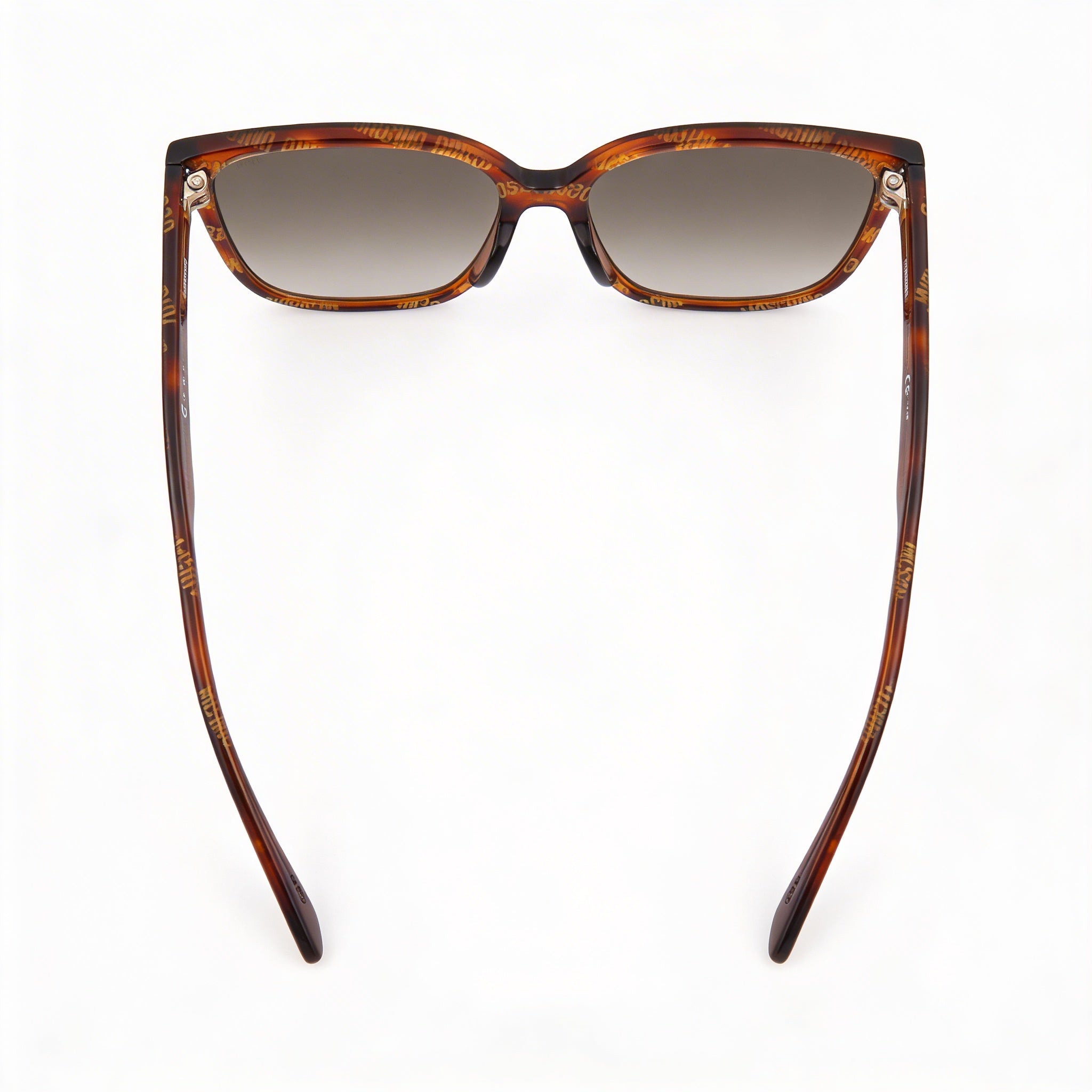Moschino MOS134/F/S Women's Square Havana Acetate Brown Gradient 100% UV Protection Sunglasses 58mm, Photo 4