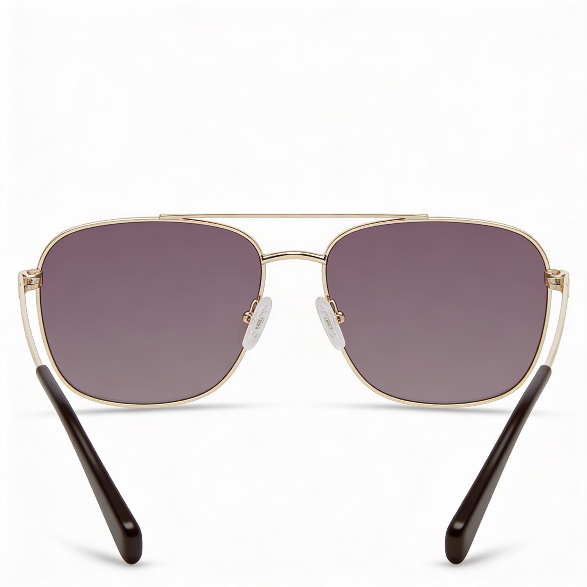 Kenneth Cole New York Kc5932f Women's Gold Metal Frame Gradient Brown Lens Sunglasses 59mm, Photo 4