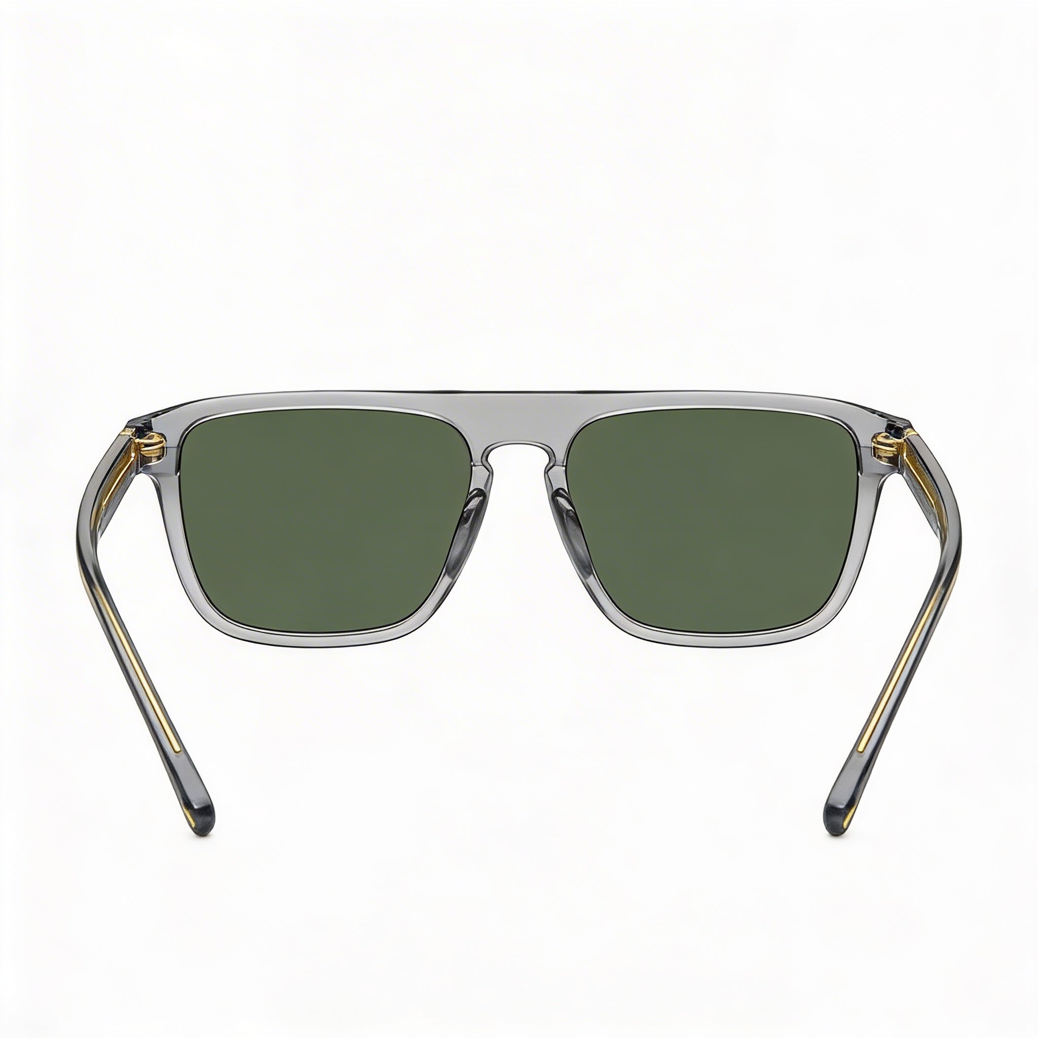 Hugo Boss Style & Expression Women's Grey Green Ecological Oil Sunglasses with Grey Non-Polarized UV Protected Lenses 56-17-145, Photo 4