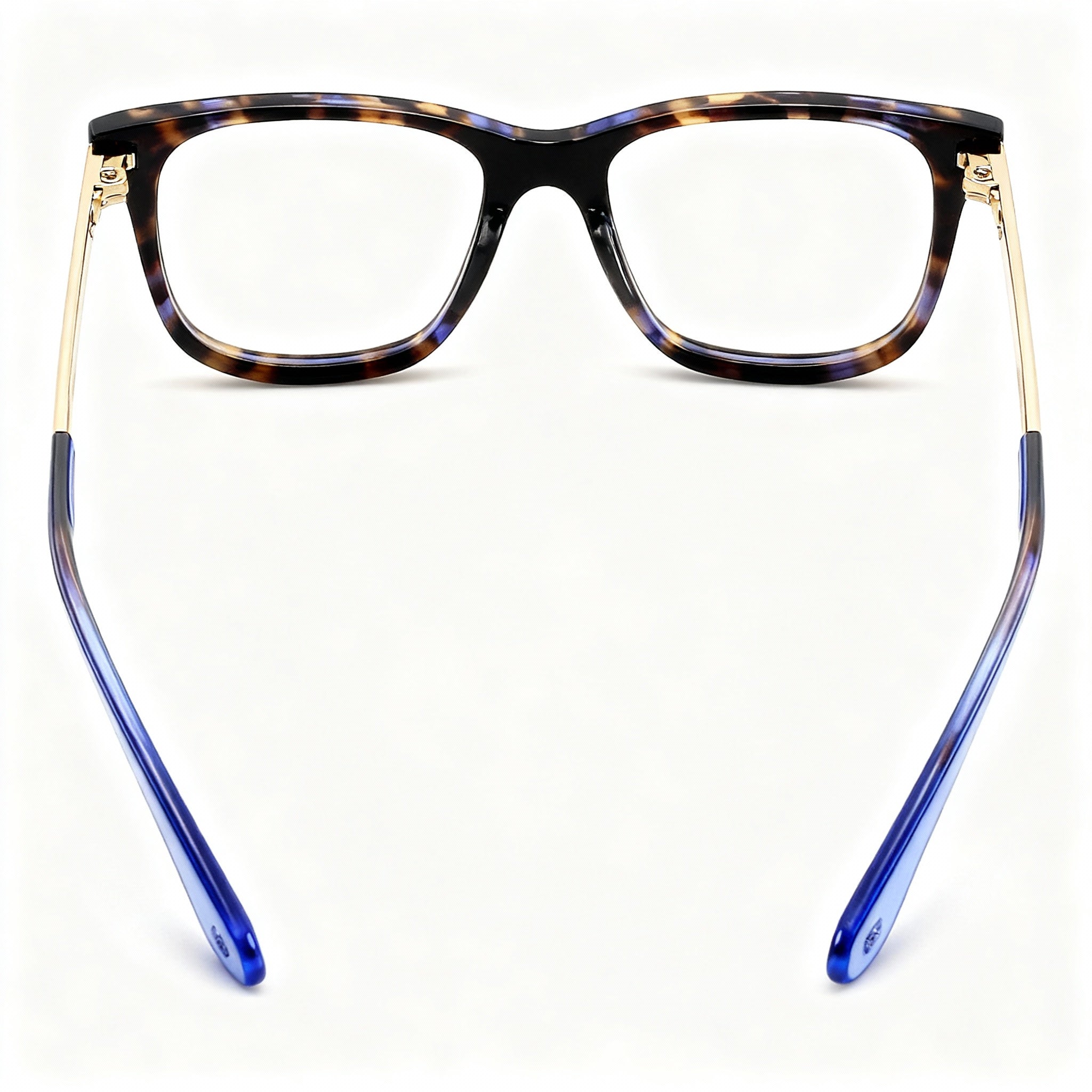 kate spade new york Natalia Women's Blue Havana Full Rim Rectangle Plastic Eyeglasses 50-16-140, Photo 3
