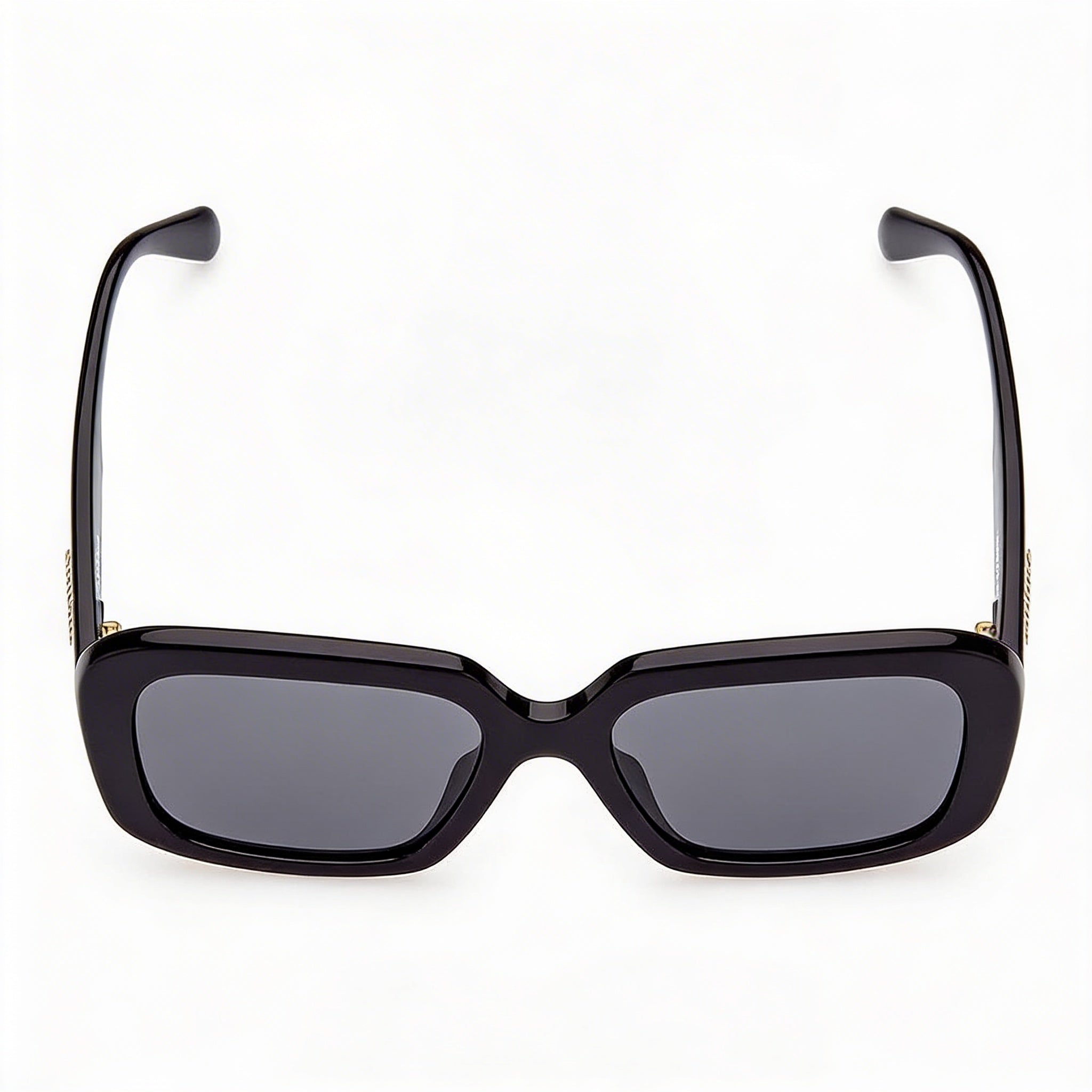 Gafas de sol modernas para hombre Adidas Originals con montura de acetato, negro brillante, lentes ahumados, protección UV, 56 mm, Photo 2
