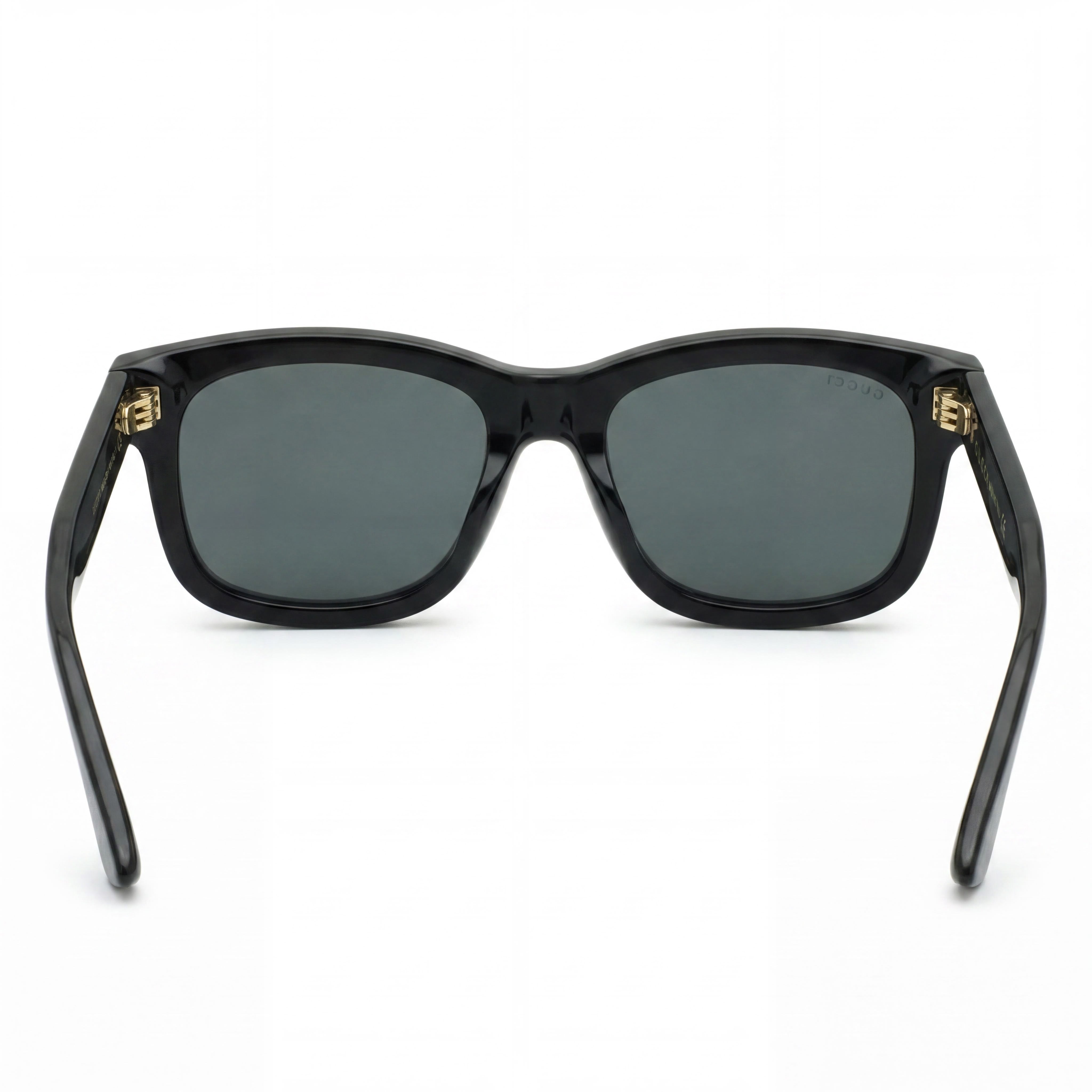Gucci GG0824S Men's Contemporary Sunglasses, Black/Grey Plastic Frame, UV Protection, 55mm, Photo 4