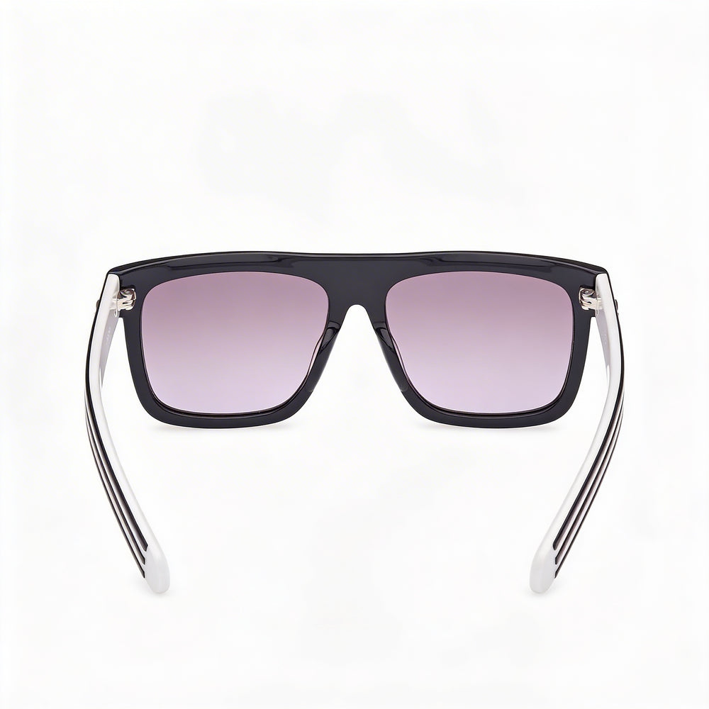 Adidas Originals Or0127 Unisex Plastic Frame Eyewear with Grey Frame and Gradient Smoke Lenses 56mm