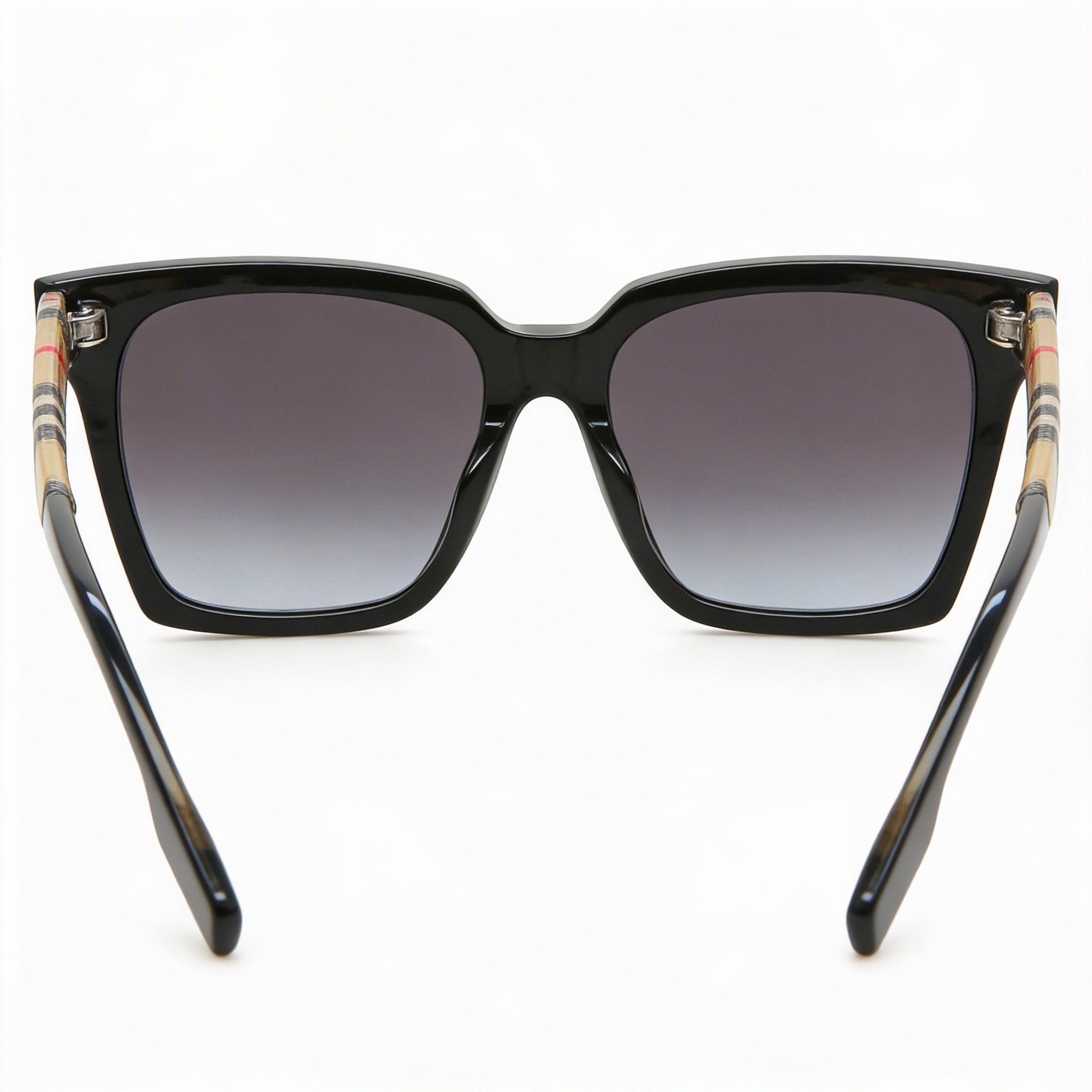 Burberry Be4335 Maple Women's Composite Black Gray Gradient UV Protected Non-Polarized 53mm Sunglasses, Photo 3