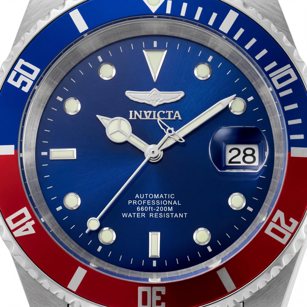 Invicta Reloj de pulsera para hombre Pro Diver 5053OBXL automático de acero inoxidable con esfera azul, 43 mm, resistente al agua