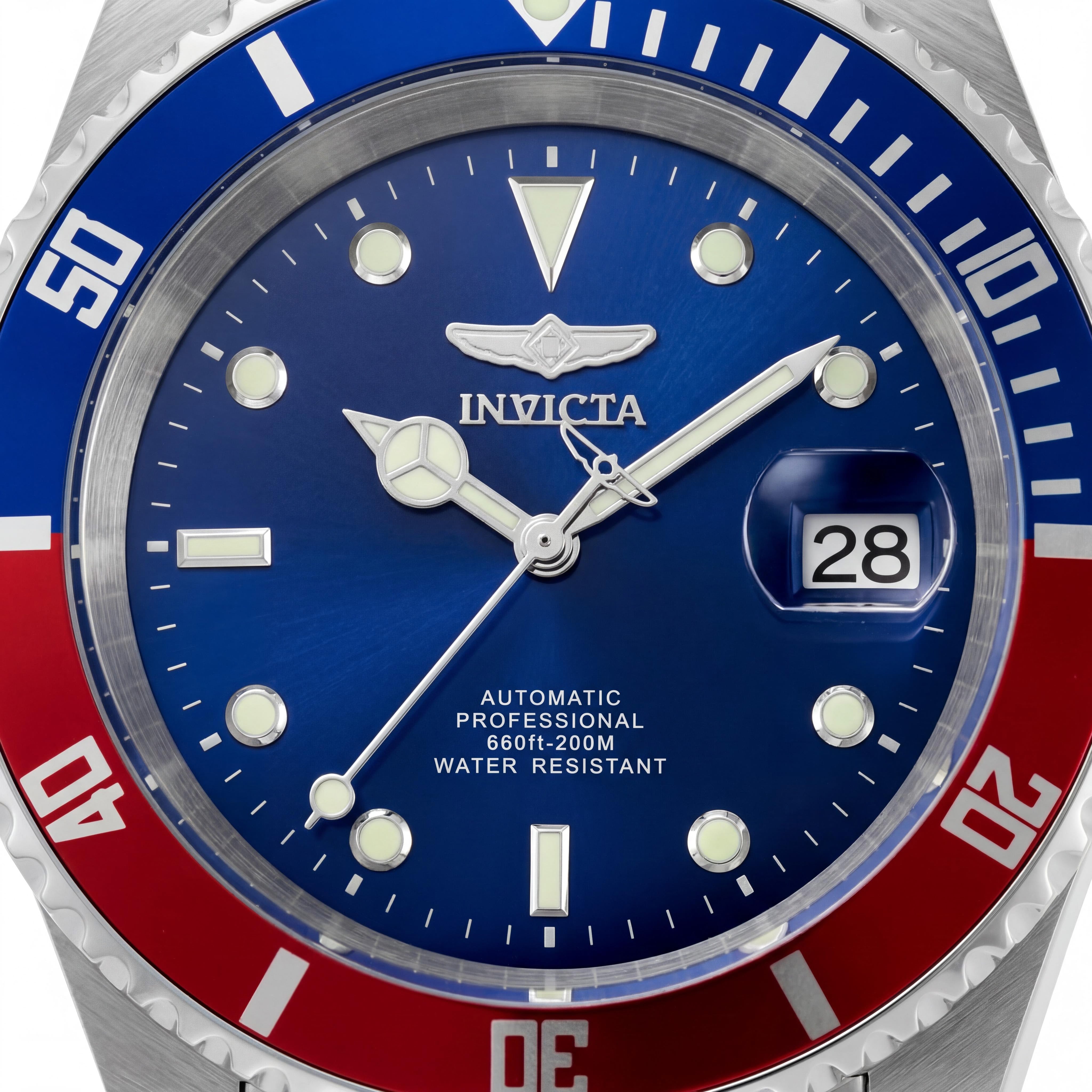 Invicta Reloj de pulsera para hombre Pro Diver 5053OBXL automático de acero inoxidable con esfera azul, 43 mm, resistente al agua, Photo 2