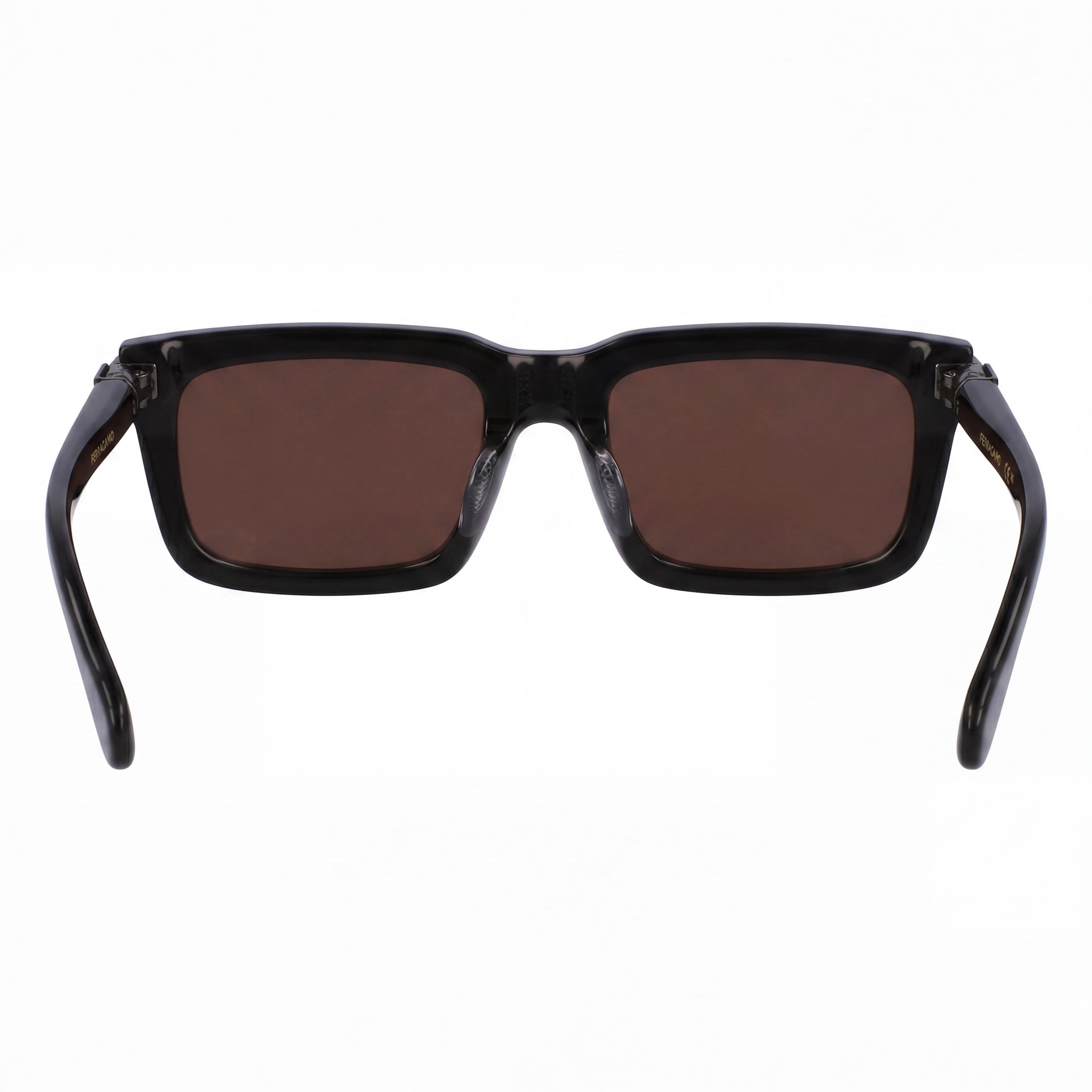 Ferragamo Sf2015s Men's Brown Acetate Frame Sunglasses with Brown Acetate Lenses and, Photo 4