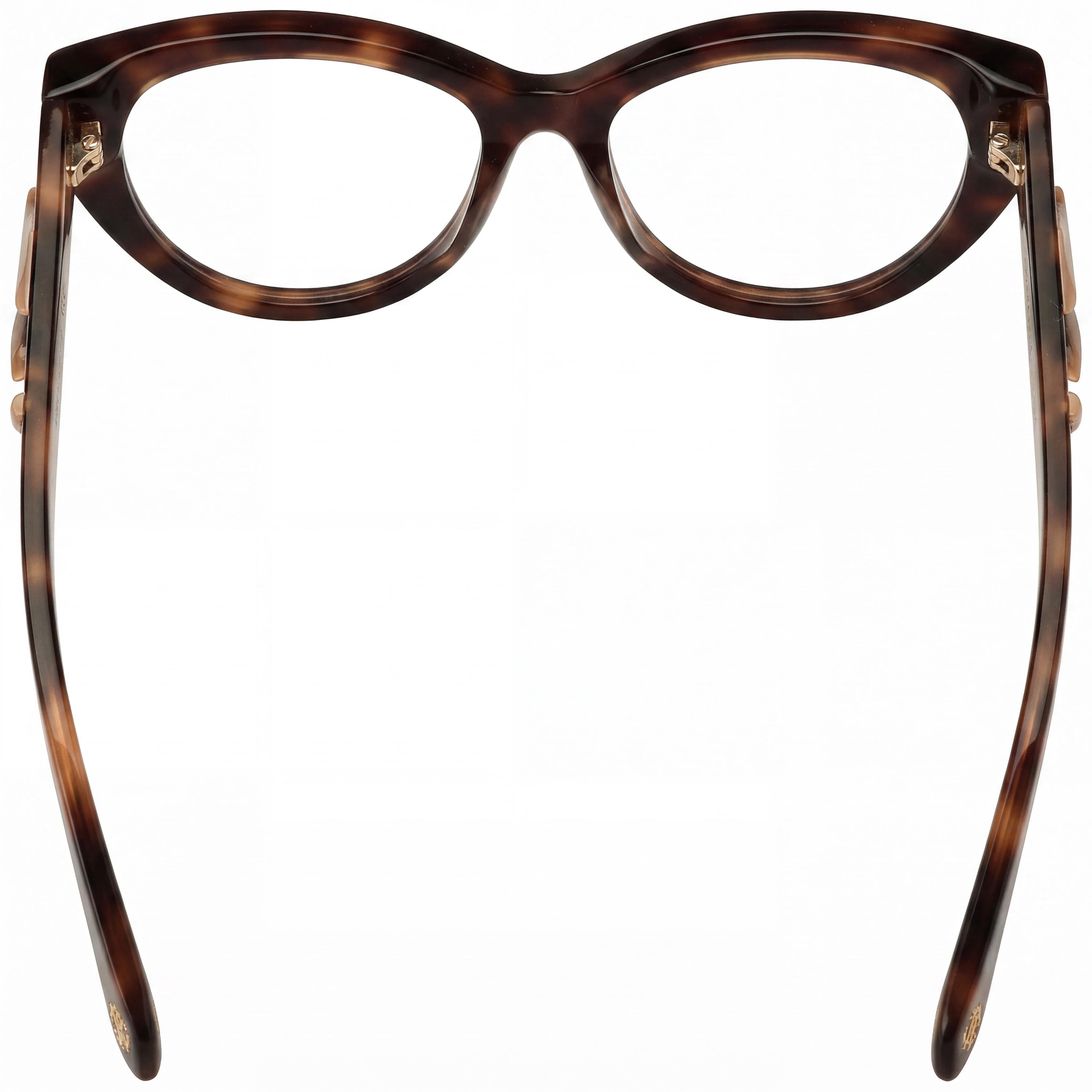 ROBERTO CAVALLI VRC024M Women's Acetate Sunglasses, Shiny Vintage Havana Frame, Avana Scura Lucida Lenses, 53mm, Photo 3