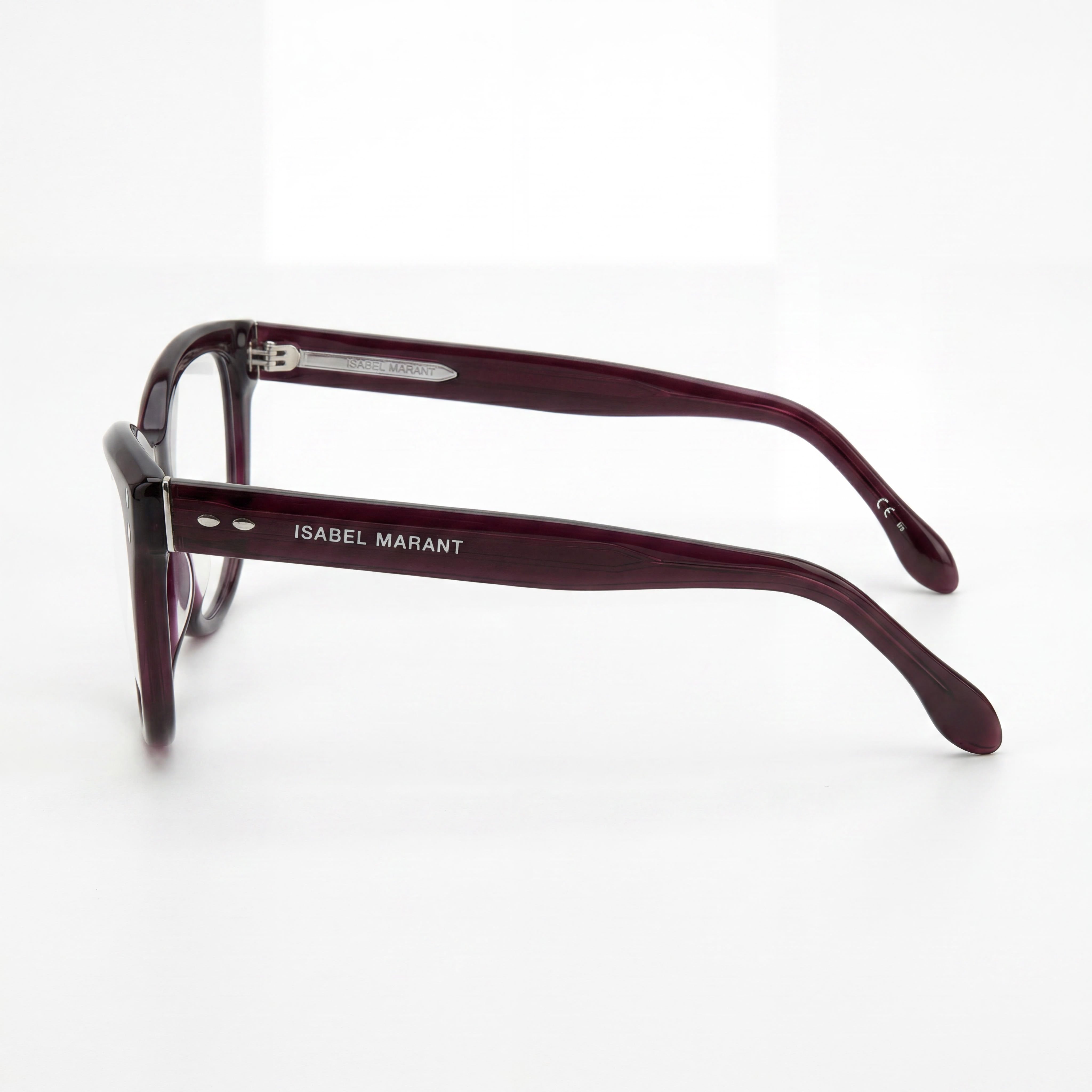 Gafas de sol Isabel Marant Modern IM 0089/G para mujer, de acetato color ciruela, 53 mm, Photo 2
