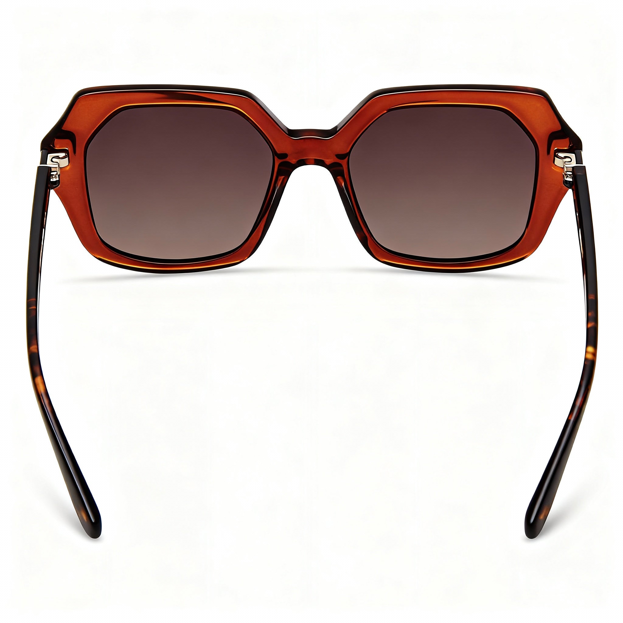 Kenneth Cole New York Kc5748f Women's Sunglasses, Shiny Dark Brown Plastic, Gradient Brown Non-Polarized UV, 57-17-135, Photo 3