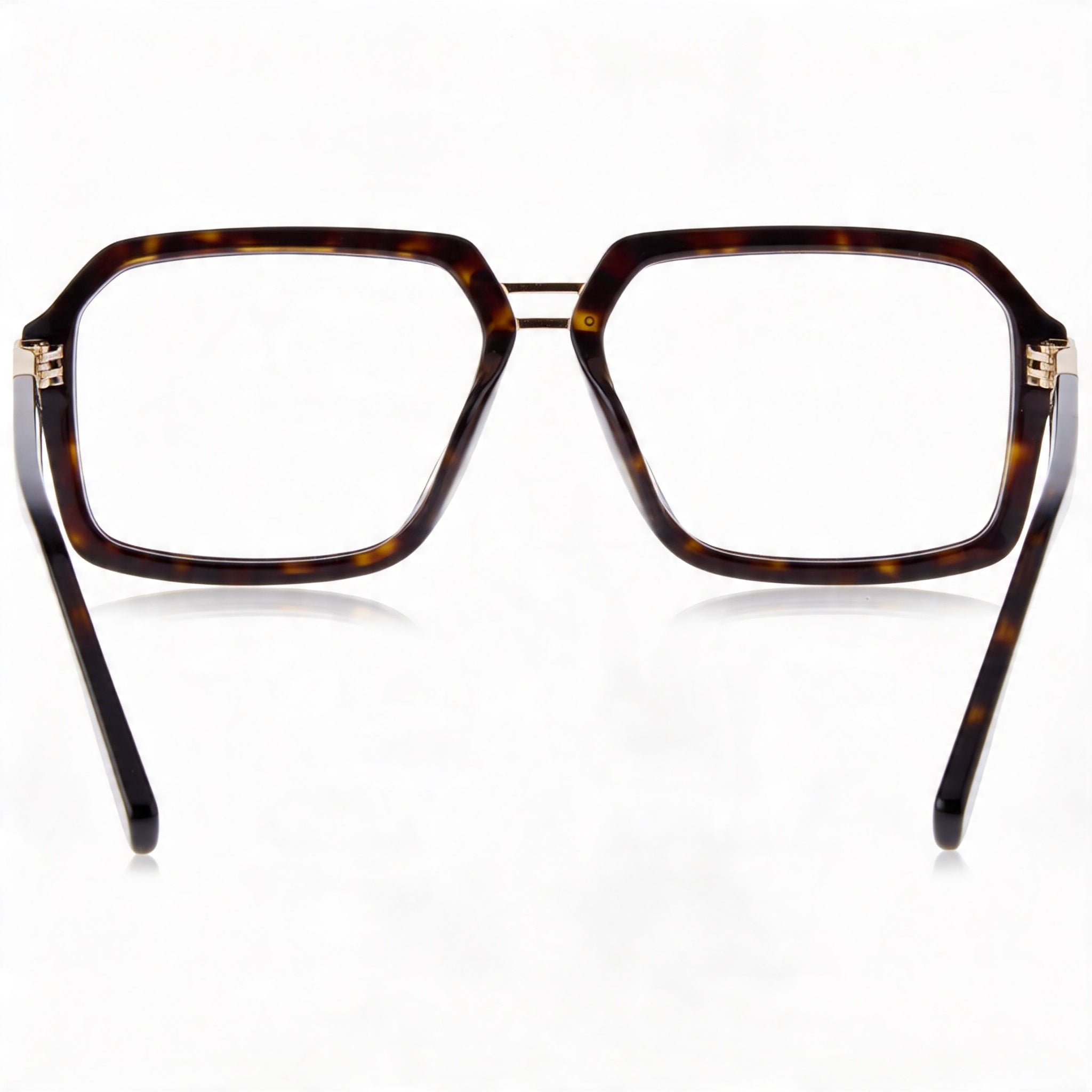 Marc Jacobs Modern Eyeglasses for Men - Havana Acetate Frame with Non-Polarized Polycarbonate Lenses 55mm, Photo 4