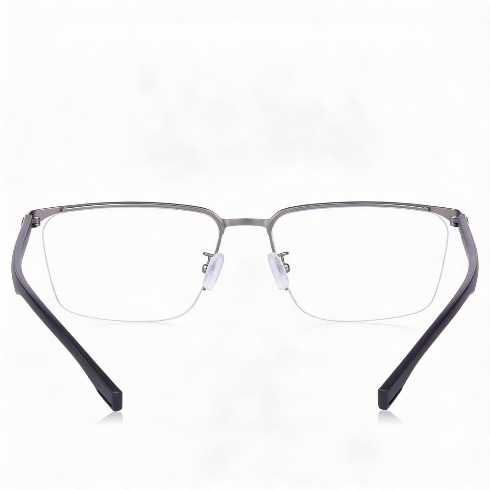 Gafas de Sol Hugo Boss Modern Boss 1543/f para Hombre, Marco de Aleación de Acero de Rutenio Mate, Lentes de Policarbonato de 57mm