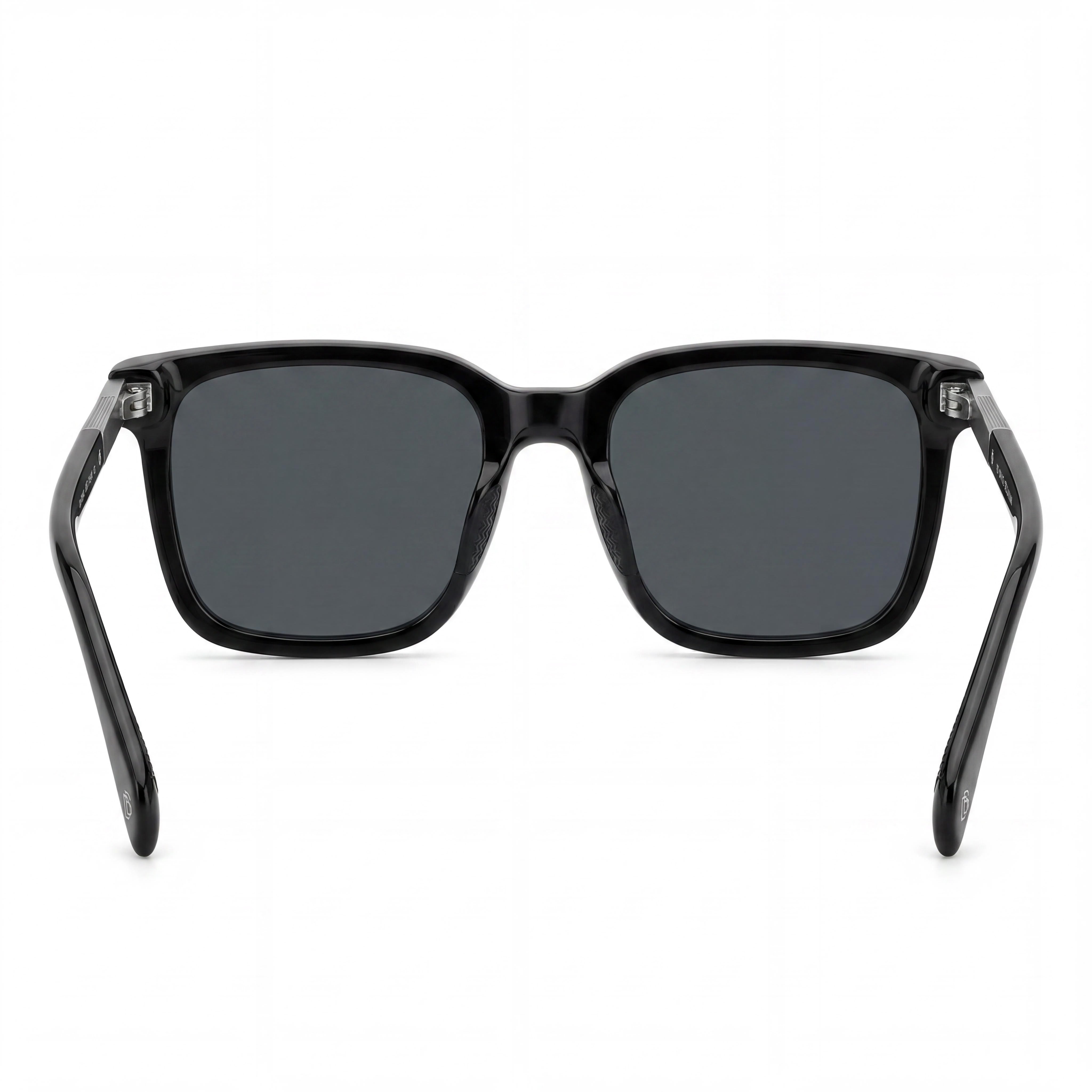 David Beckham Db 1130/S Unisex Plastic Frame Black Dark Ruthenium Grey UV Protection Sunglasses 53mm, Photo 3