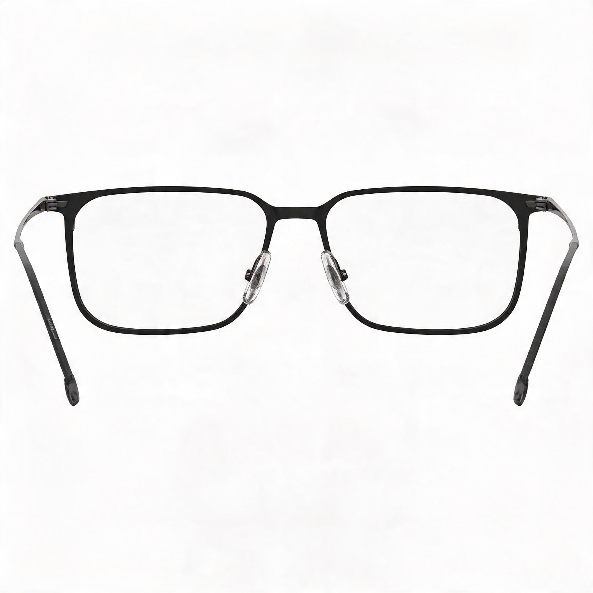 Hugo Boss Modern Eyewear, designed for a Unisex fit, with a Matt Black Titanium Frame and 55mm Lens Width, Photo 3