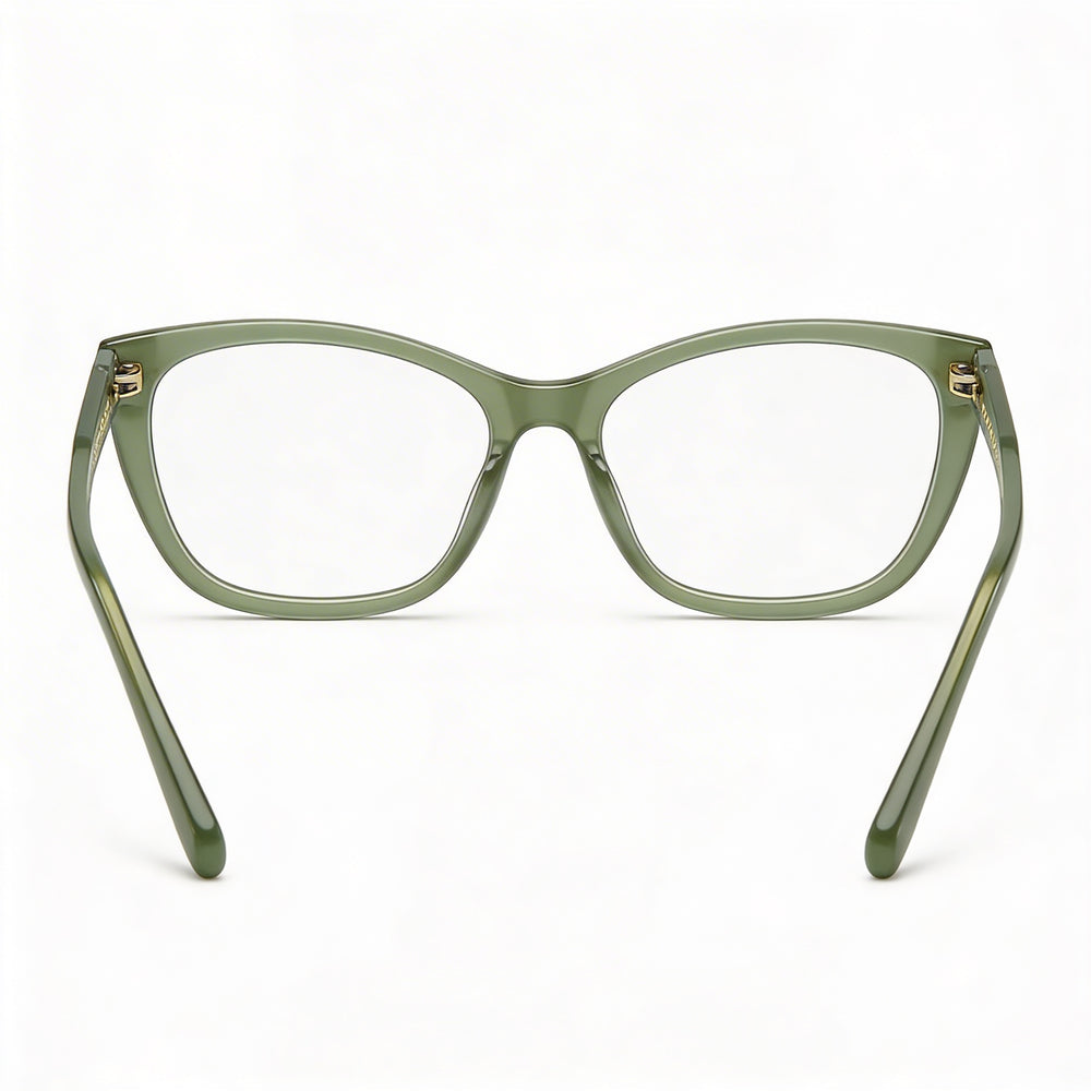 Gafas para mujer Marc Jacobs Marc 736 con montura de acetato rosa y lentes de policarbonato, tamaño 55-140-17