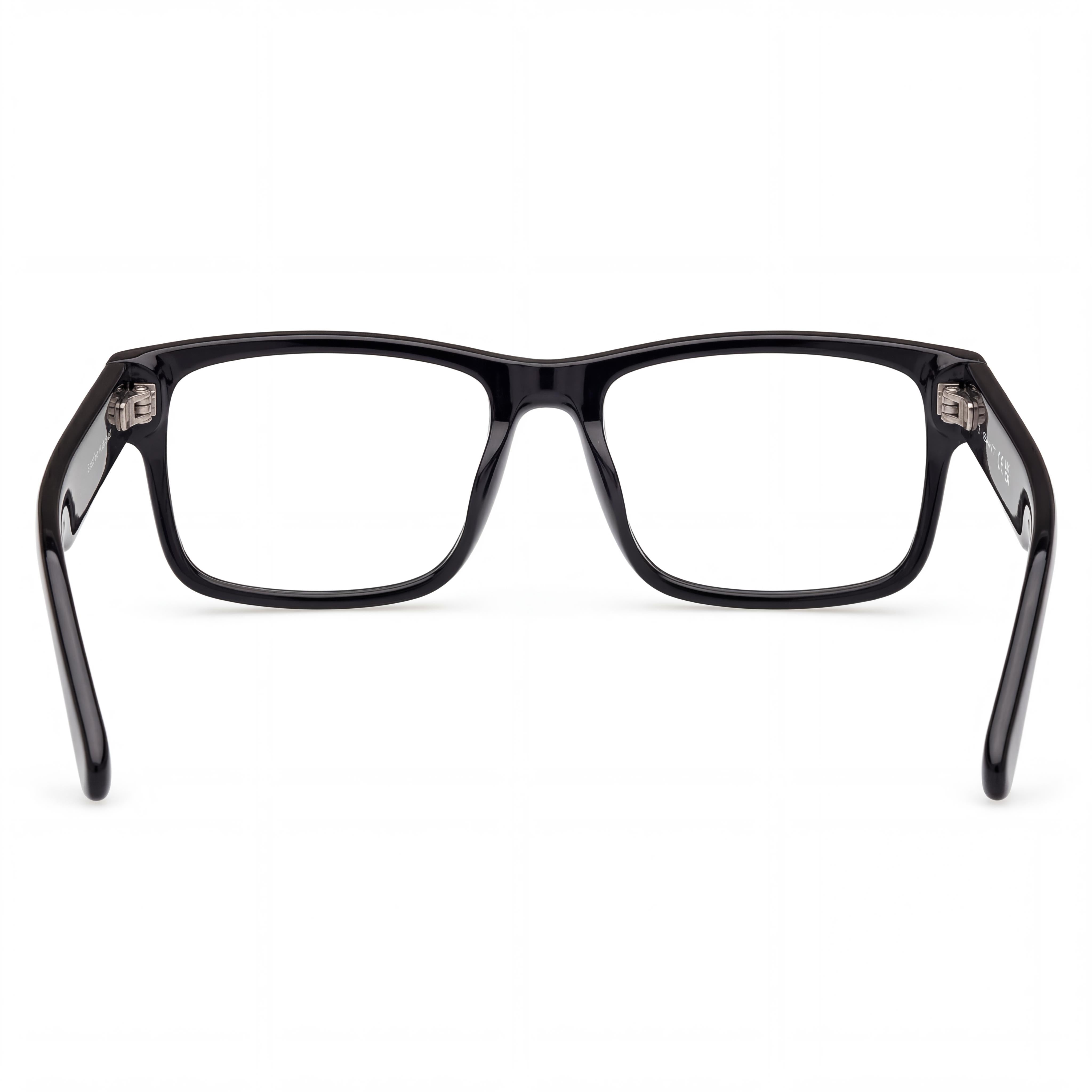 GANT Ga50017 Gafas Ópticas Unisex con Montura Negra Brillante y Lentes Negras Brillantes de Policarbonato 53-15-145mm, Photo 2