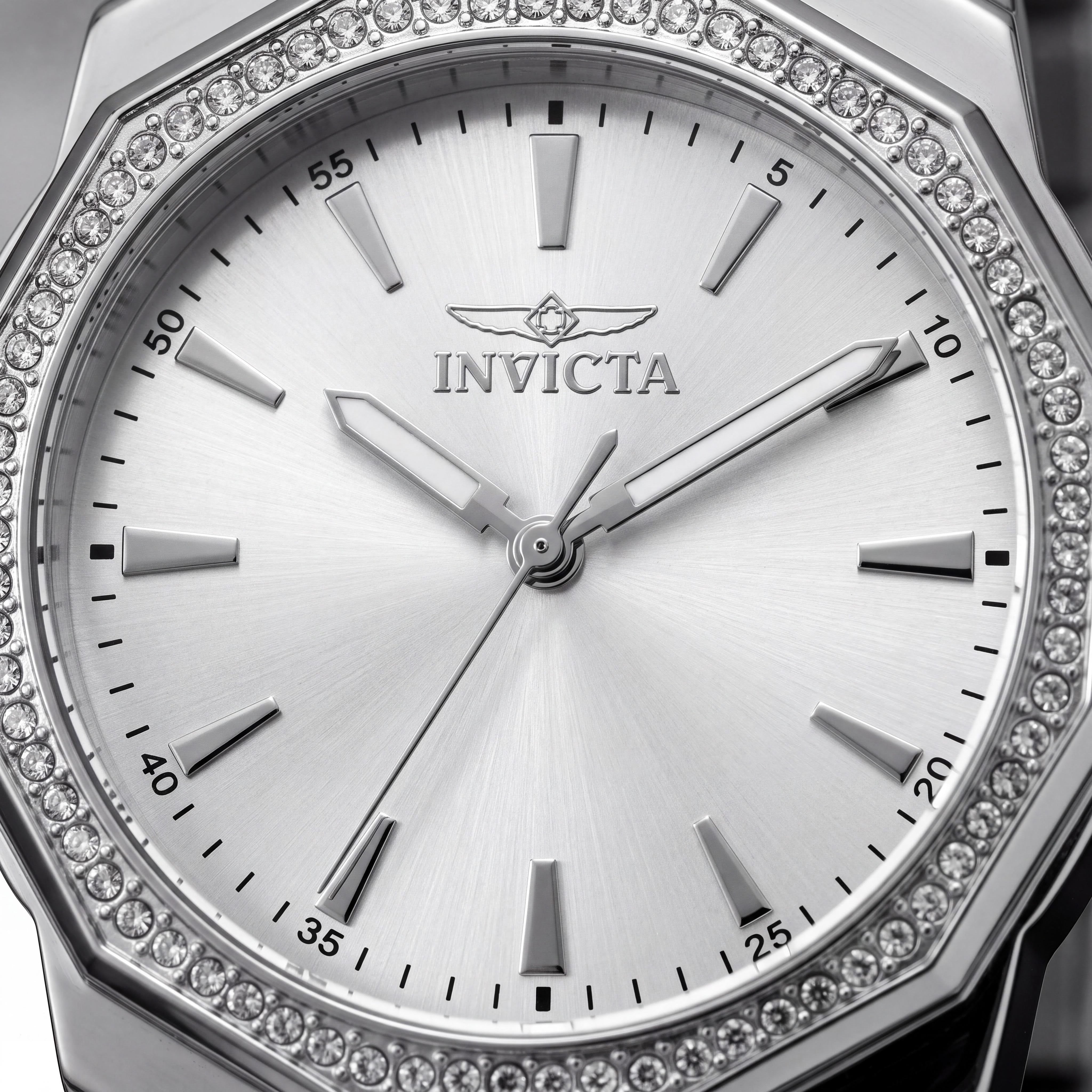 Invicta Speedway 49110 Women's Quartz Silver Stainless Steel Bracelet Watch 34mm, Photo 2