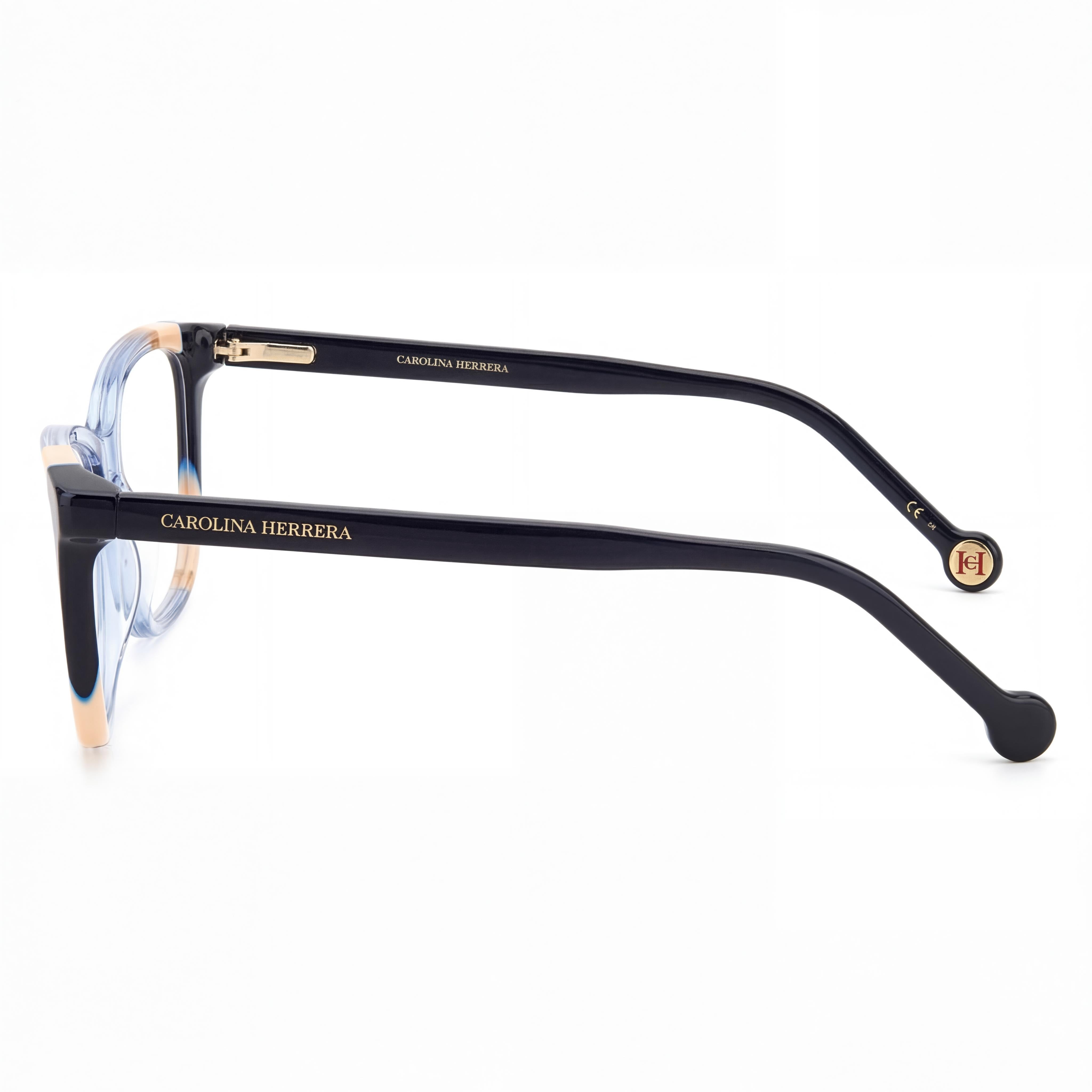 Gafas de Sol para Mujer Carolina Herrera Her 0124 con Montura de Plástico Azul Nude y Cristales de Policarbonato de 54 mm, Photo 2
