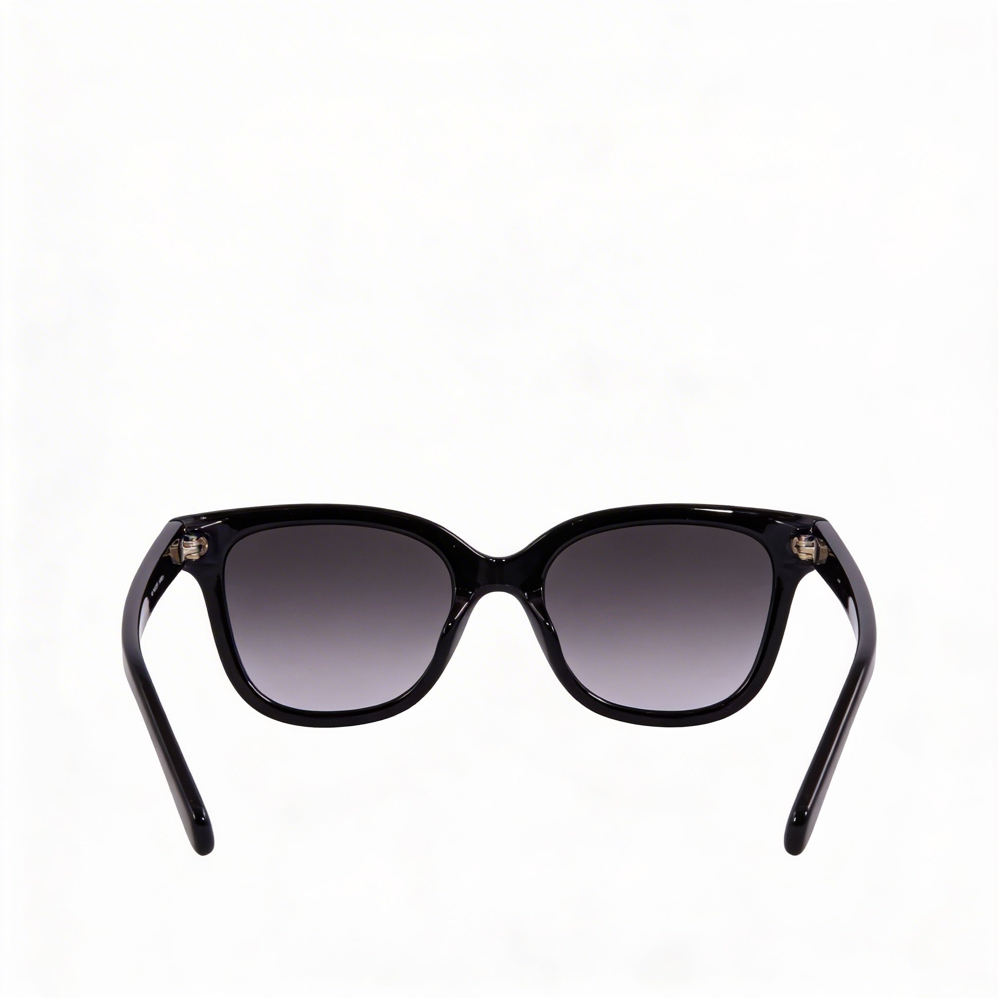 Salvatore Ferragamo SF1066S Women's Black Plastic Square Sunglasses, 52mm, 100% UV Non-Polarized Smoke Gradient, Photo 3