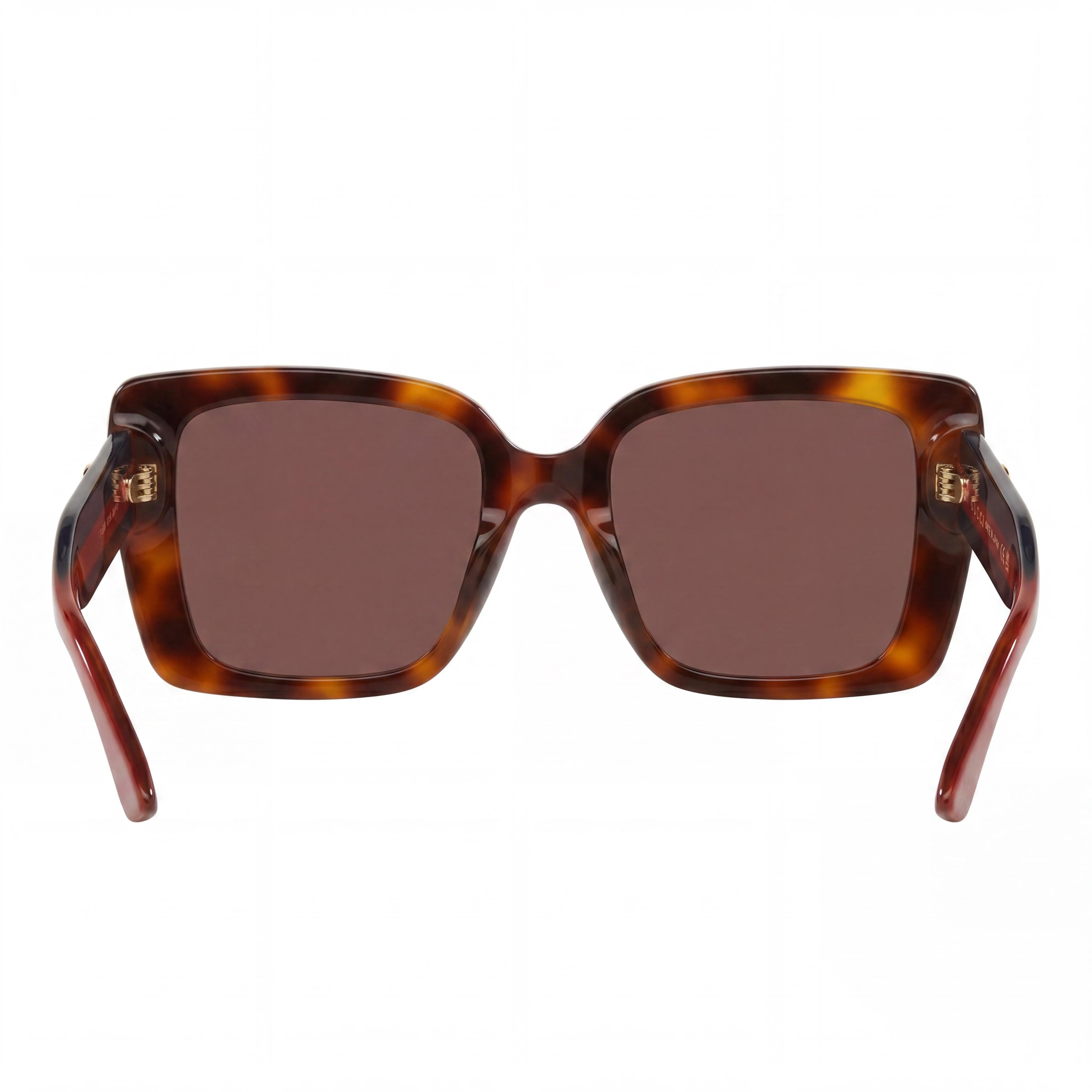 Gucci GG1861S Women's Butterfly Plastic Sunglasses Havana Blue Brown Frame Brown Lens 53mm, Photo 3