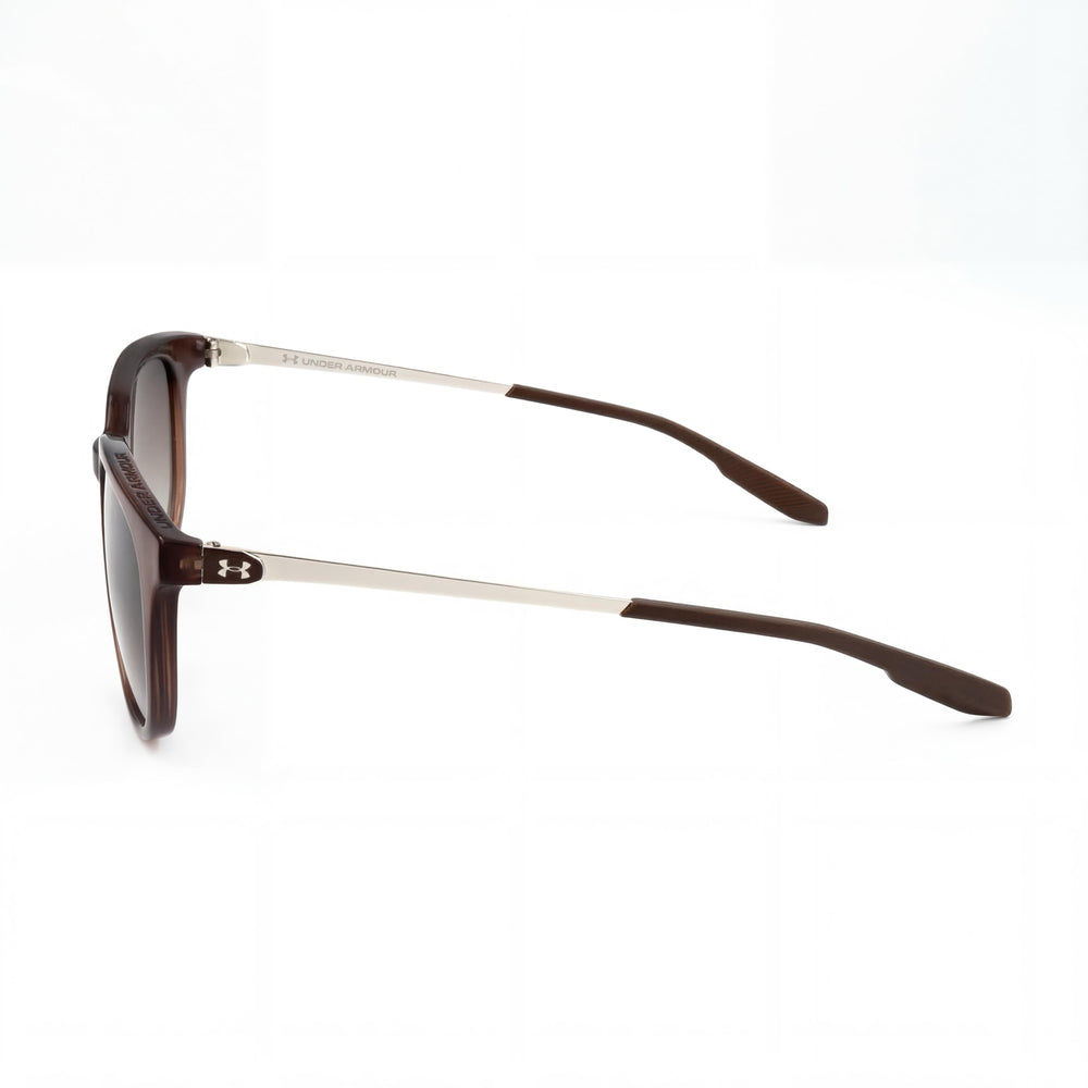 Gafas de sol Under Armour UA Circuit para mujer, de poliamida cristal marrón, con protección UV, talla 54-18-145