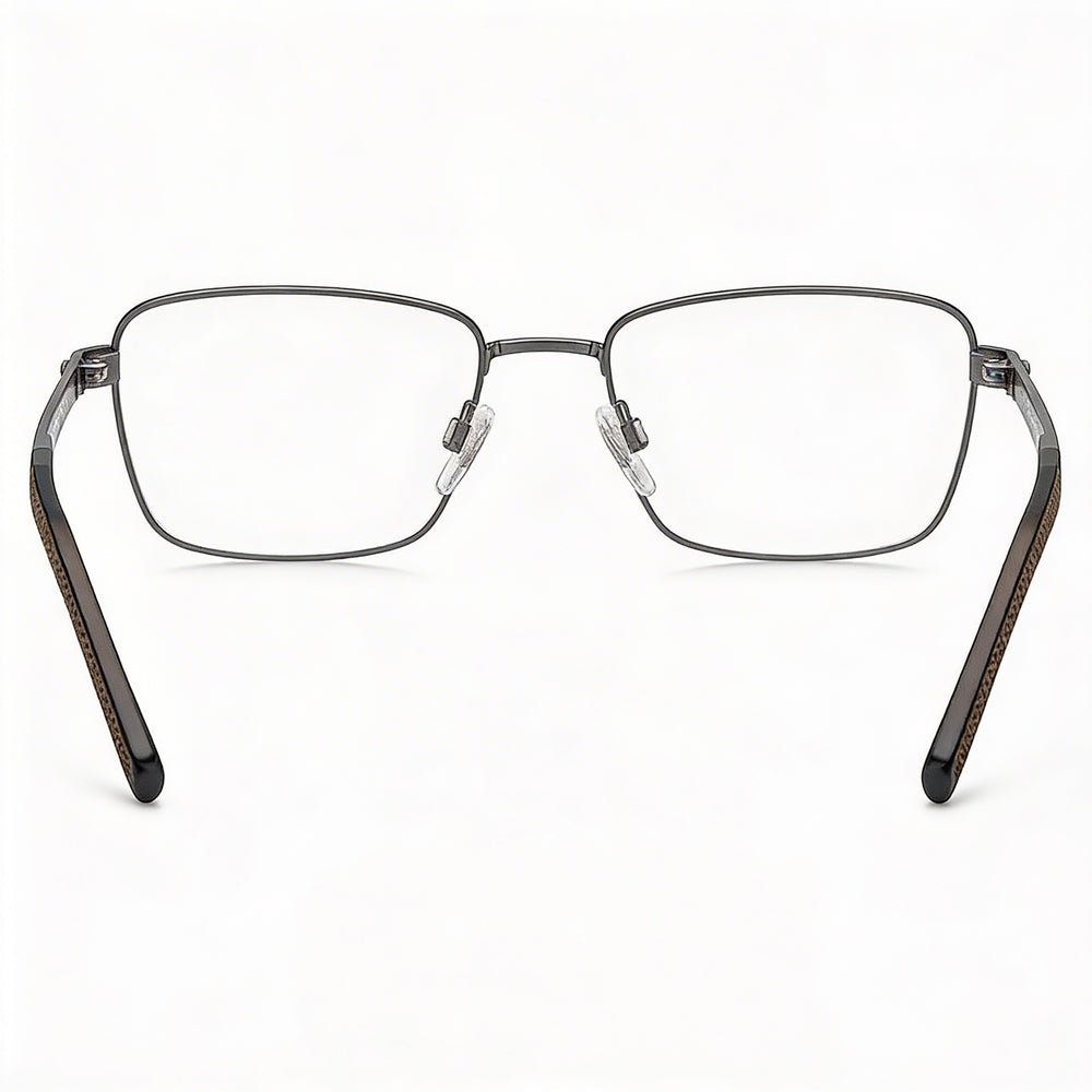Tommy Hilfiger TH 1946 Gafas para hombre de aleación moderna Acero rutenio mate plateado transparente no polarizado 55 mm