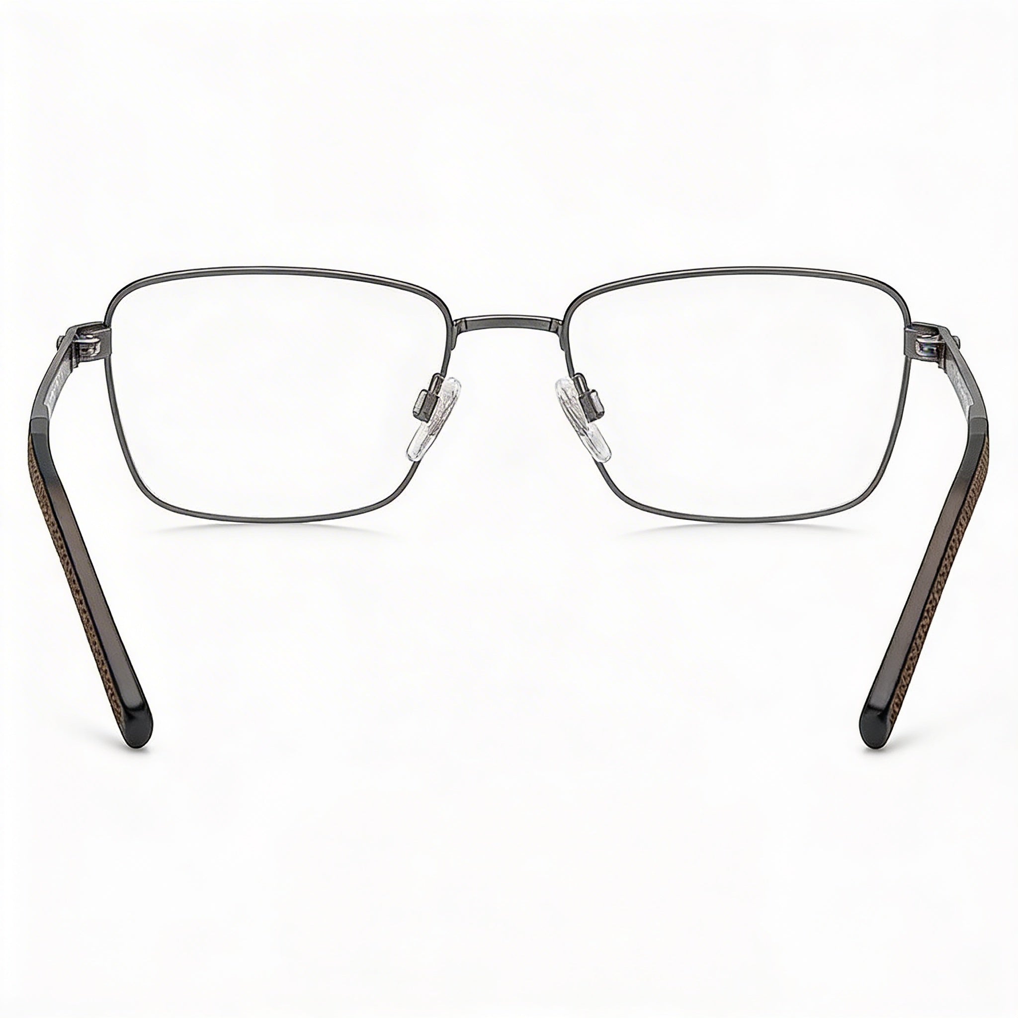 Tommy Hilfiger TH 1946 Men's Modern Alloy Steel Eyeglasses Matte Ruthenium Silver Clear Non-Polarized 55mm, Photo 4