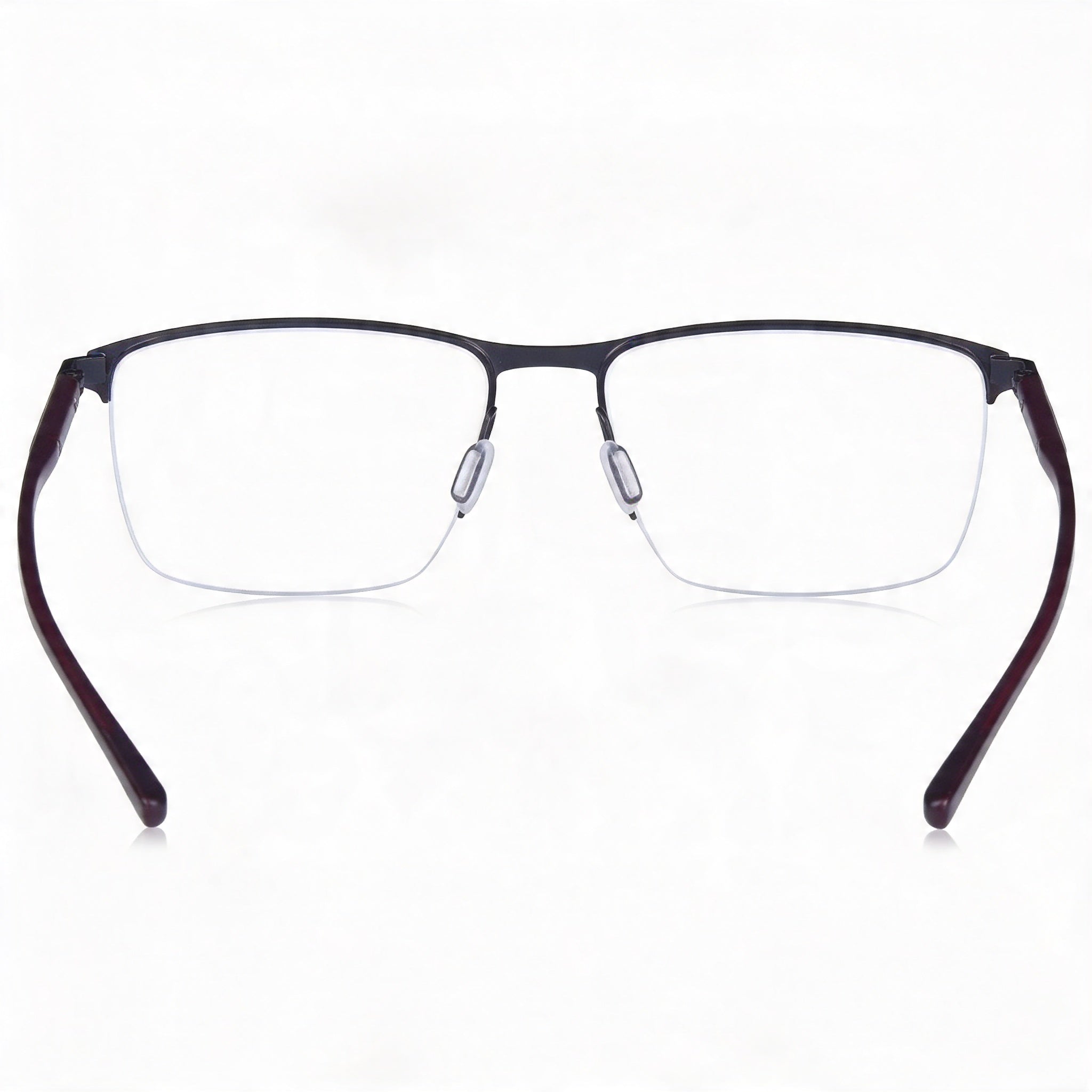 Porsche Design Modern P8371 Eyeglasses for Men with Black Plastic Frame, 54mm Lens Width, Photo 3
