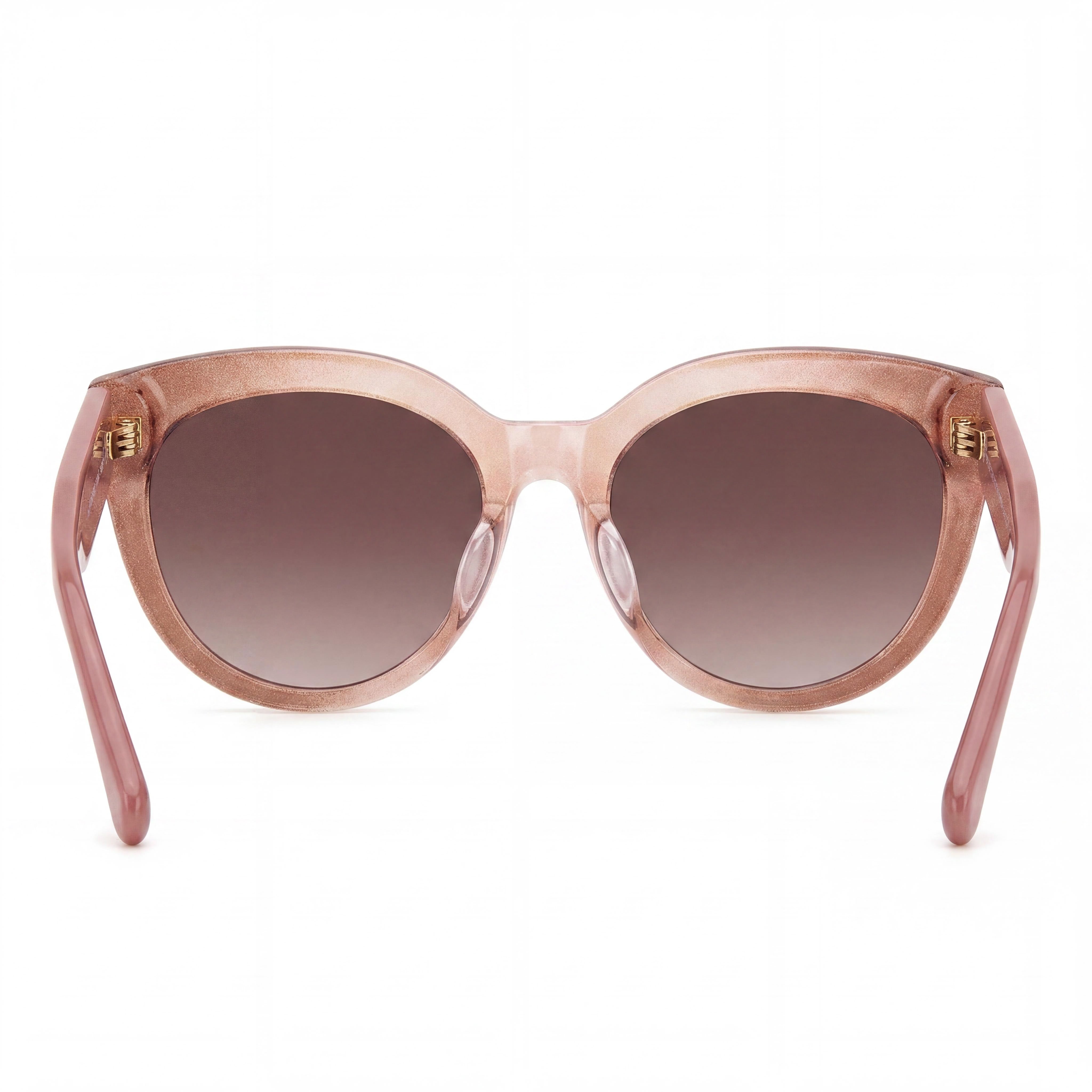 kate spade new york BREA/F/S Women's Cat Eye Pink Brown Acetate Frame Brown Shaded UV Sunglasses 54mm, Photo 4