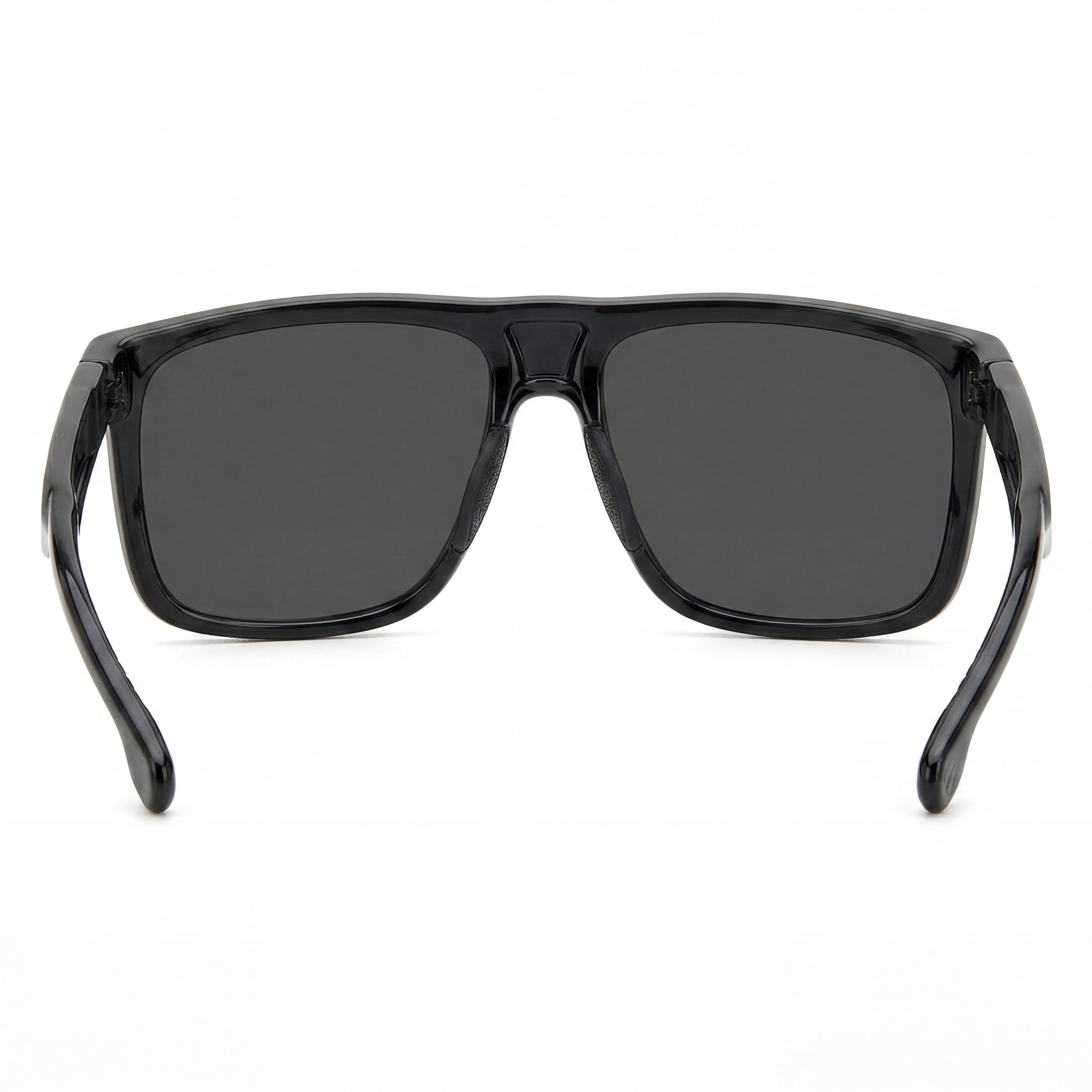 Gafas Carrera Carduc 011/S unisex, armazón de poliamida negra y gris, con protección UV polarizada negra, aptas para lentes recetados, 61 mm, Photo 4