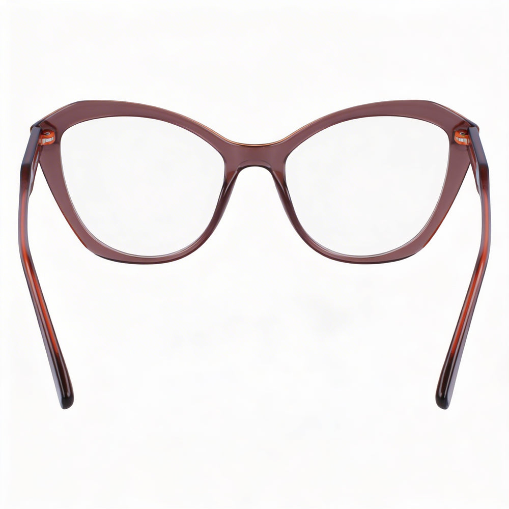 Gafas para mujer KARL LAGERFELD Modernas Marrones con Montura iniciettato, Ancho de Lente 52 mm, Ancho de Puente 19 mm, Longitud de Patilla 140 mm
