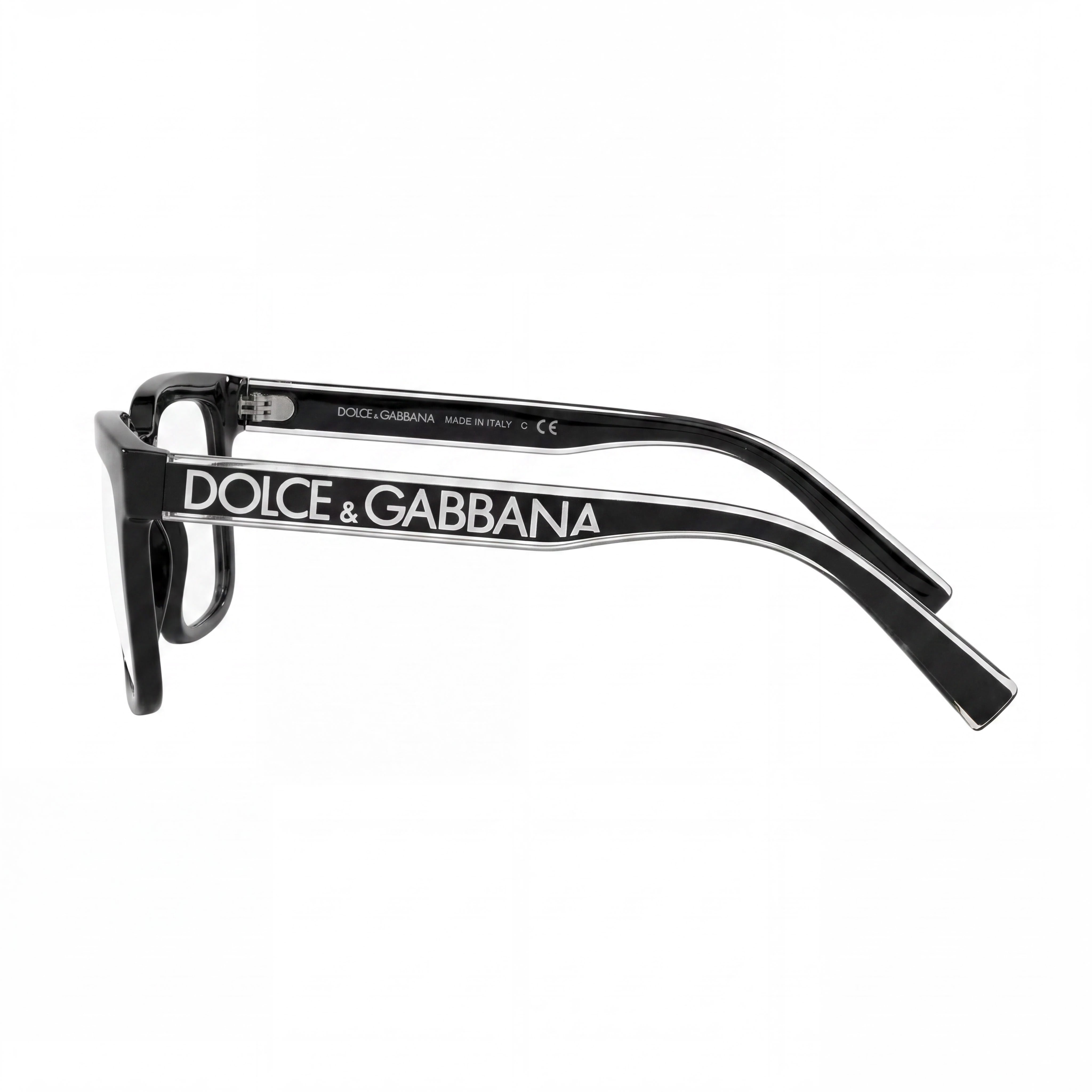 Gafas Dolce & Gabbana Dg5101 Cuadradas Negras Inyectadas Unisex 52mm, Photo 3