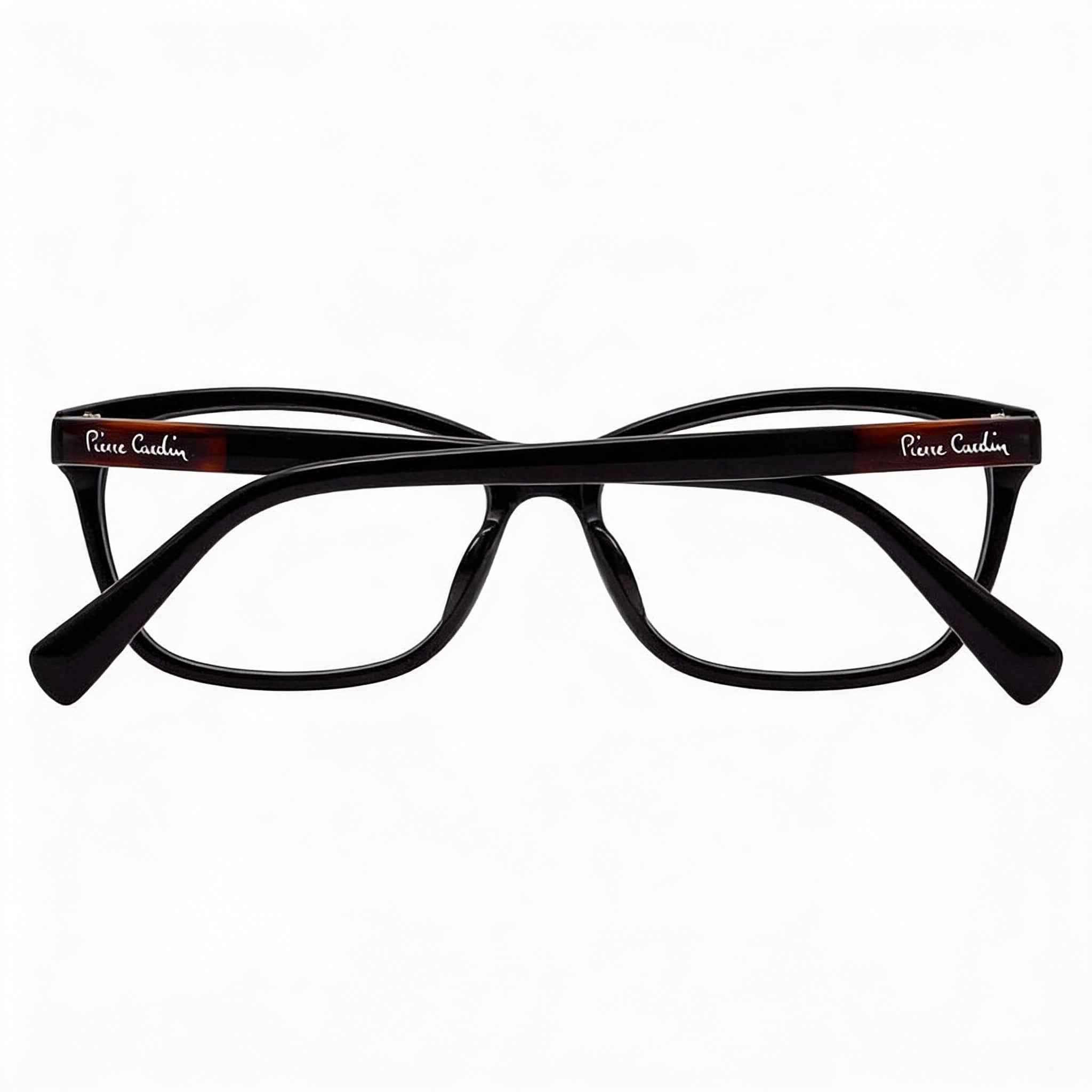 Pierre Cardin P.c. 8420 Pga 53 Women's Black Havana Plastic Frame Clear Lens Non-Polarized Optical Frames 53mm, Photo 4